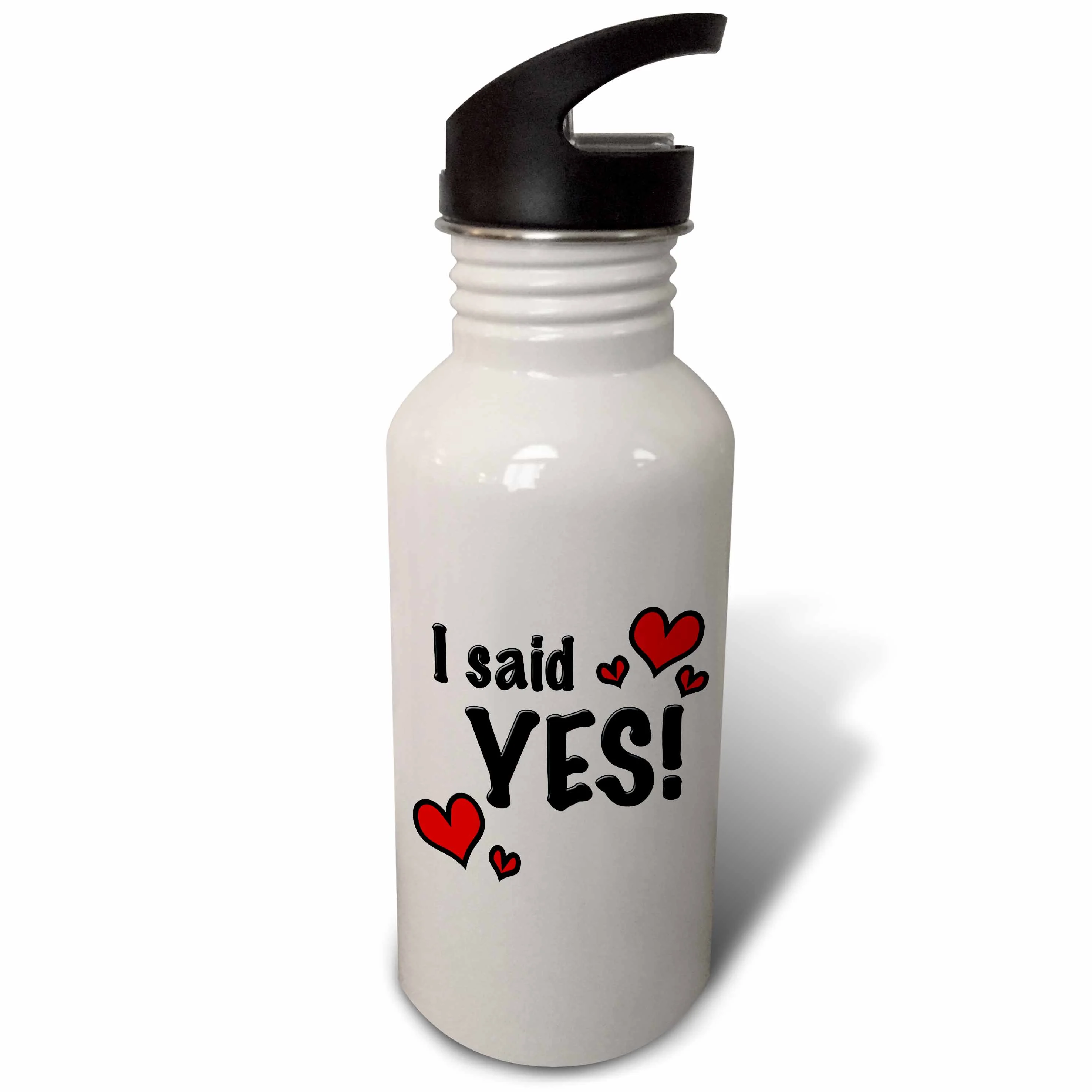 I said yes 21 oz Sports Water Bottle wb-161153-1