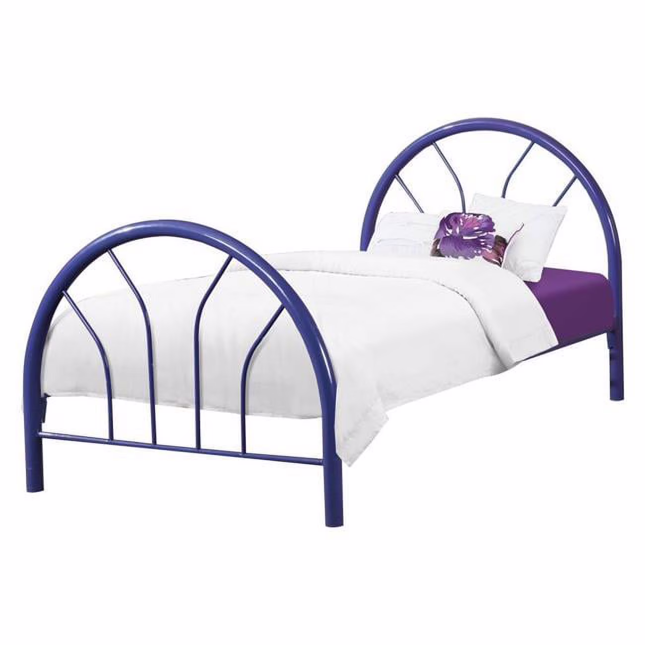 PD-CS3009BL Hoop Bed - Twin Size, Blue