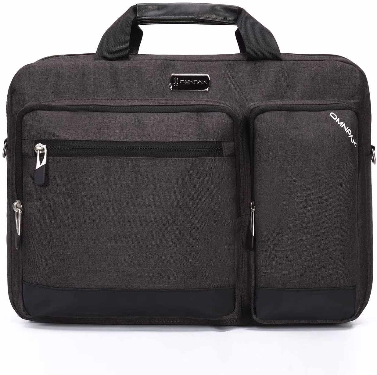 Omnpak 17.3 Inch Laptop Briefcase with Lock,Anti-theft Laptop Bag,Water Resistant Business Messenger Briefcases for Men/Women Fits 17.3 Inch Laptop,Tablet