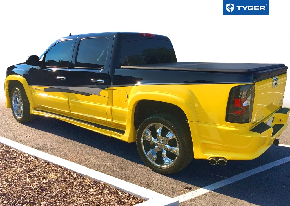 Tyger Auto T3 Soft Tri-fold Truck Bed Tonneau Cover Compatible with 2007-2013 Chevy Silverado / GMC Sierra 1500 | 5'8