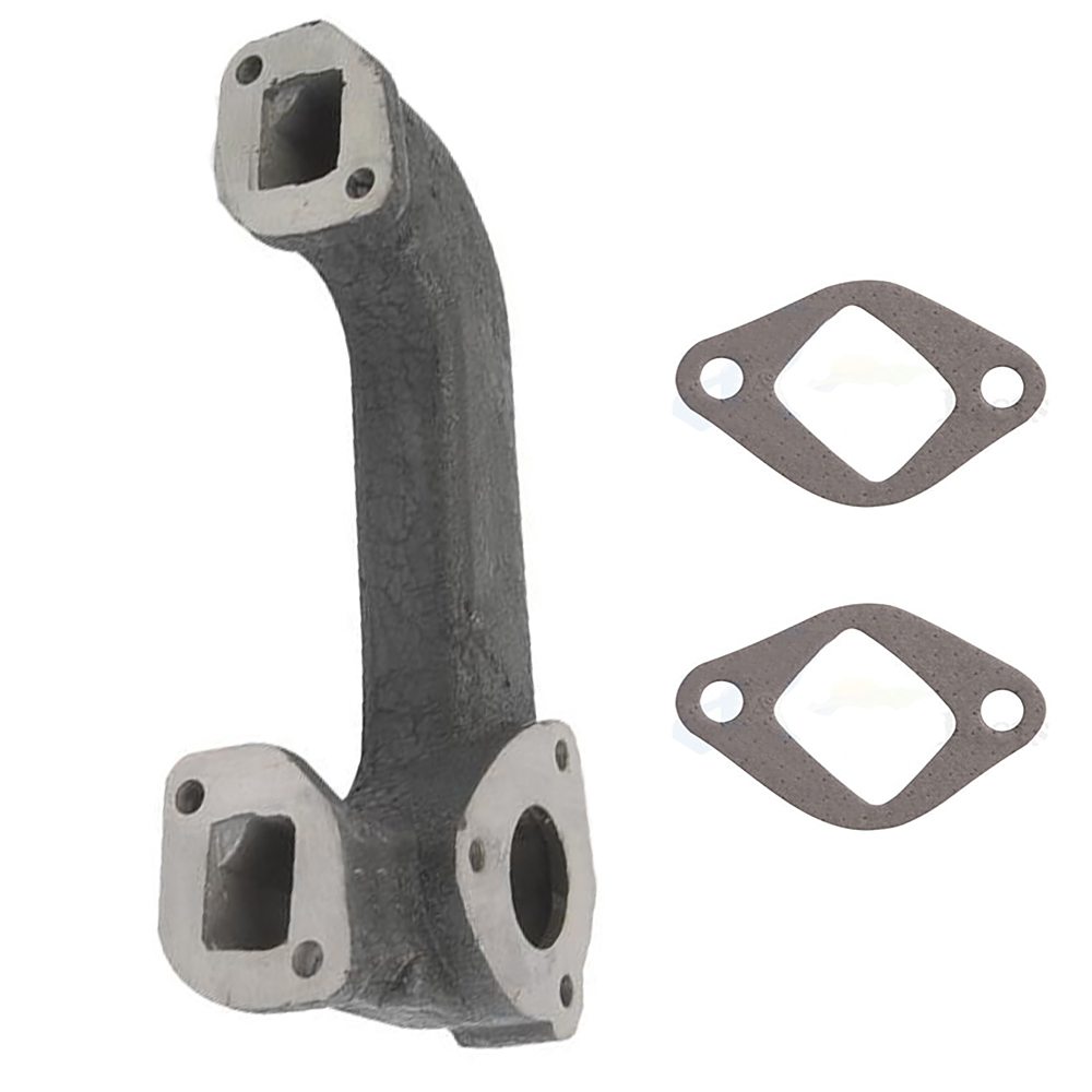 RAParts Fits Massey Ferguson Landini Exhaust Manifold 37781341 And Gasket 735016M1 133 134 140 145 148 152
