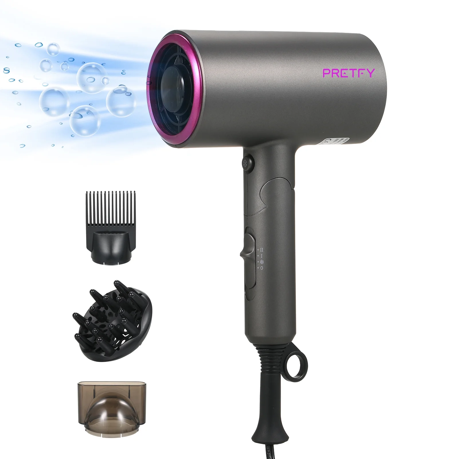 2000W Hair Dryer Large Wind Quickly Drying Hydrate Hair Household Hotel Hair Salon