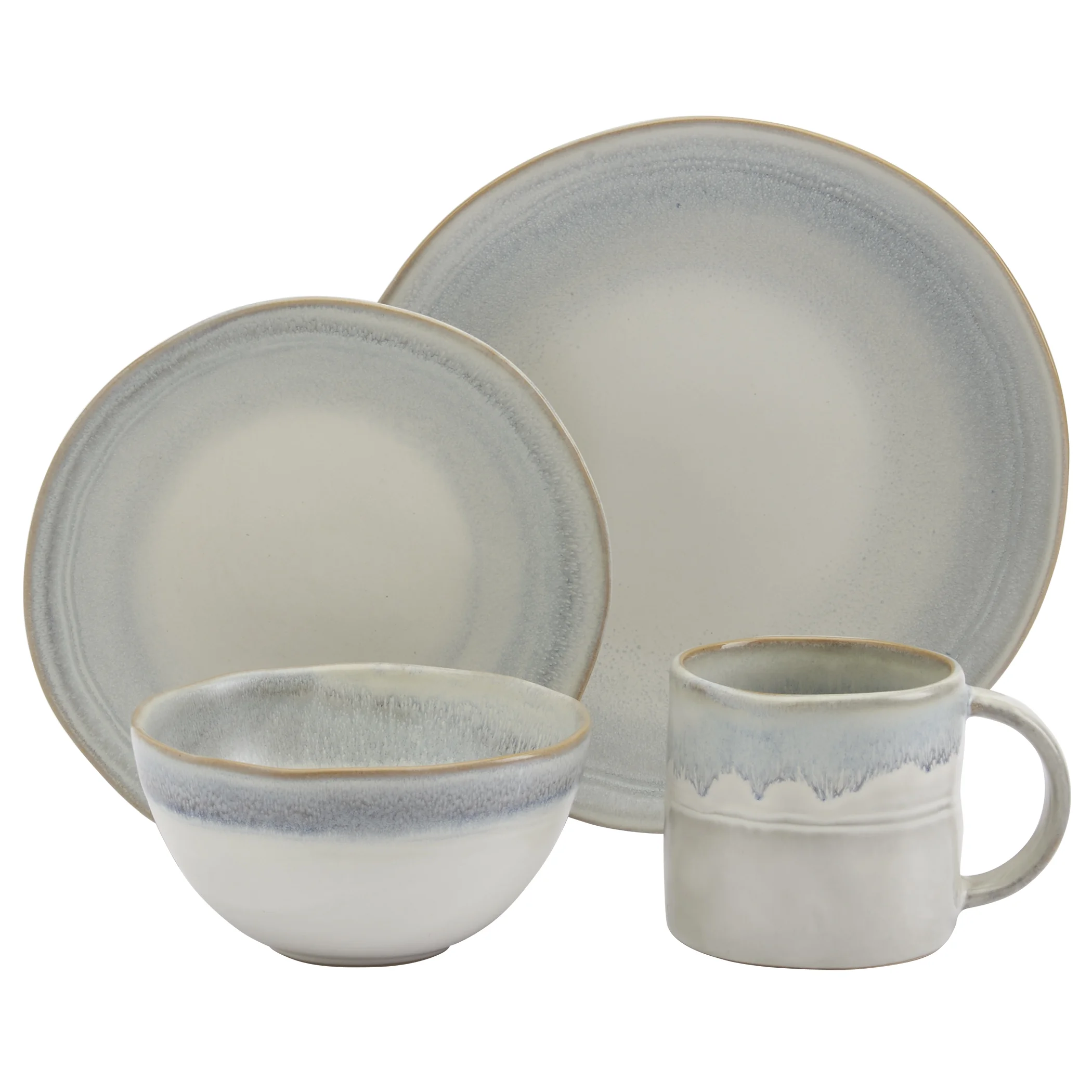 Tabletops Gallery Ramsay 16PC Dinnerware Set - Service for 4