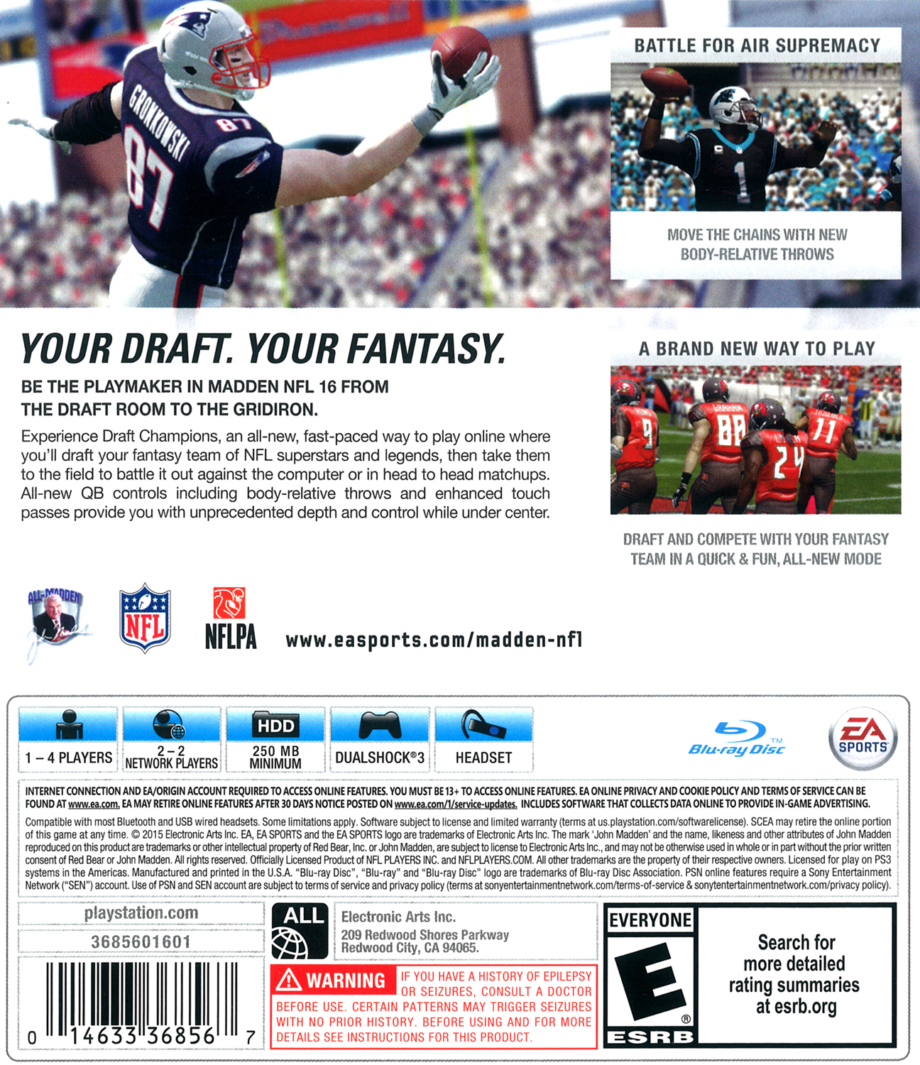 Electronic Arts Madden NFL 16 - PlayStation 3