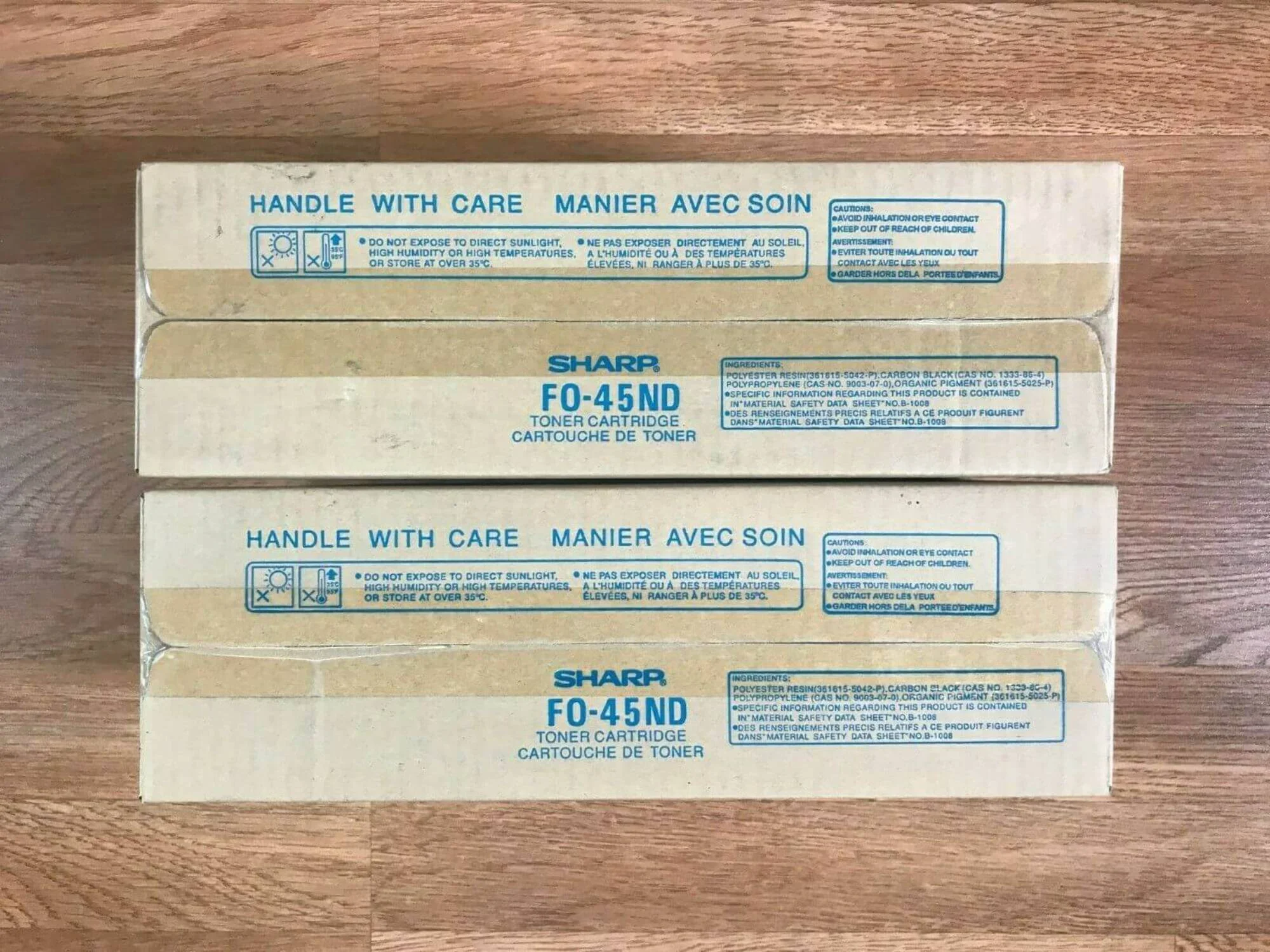 Lot Of 2 Sharp FO-45ND Toner For FO-4500/5500/6500/6550/6600 Same Day Shipping!!