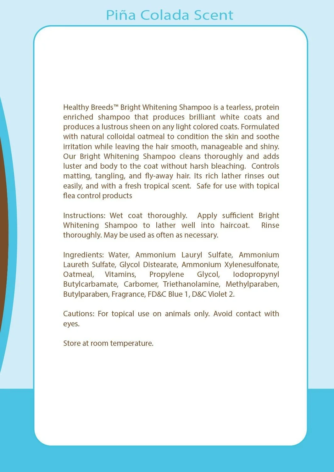 Healthy Breeds Bearded Collie Bright Whitening Shampoo 12 oz