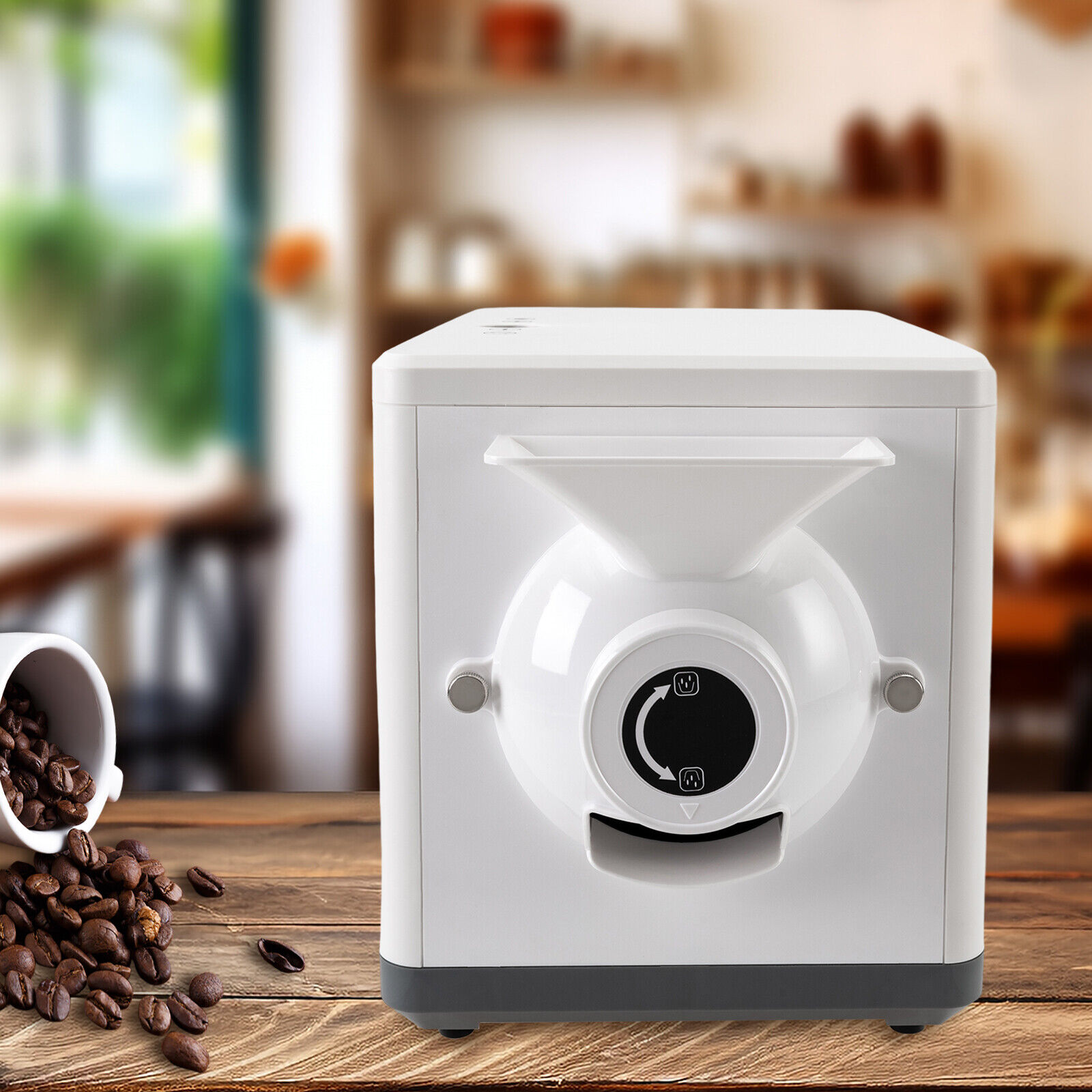 Electric Coffee Bean Roaster Machine 1000g Grain Dry Commercial Roaster 1000W