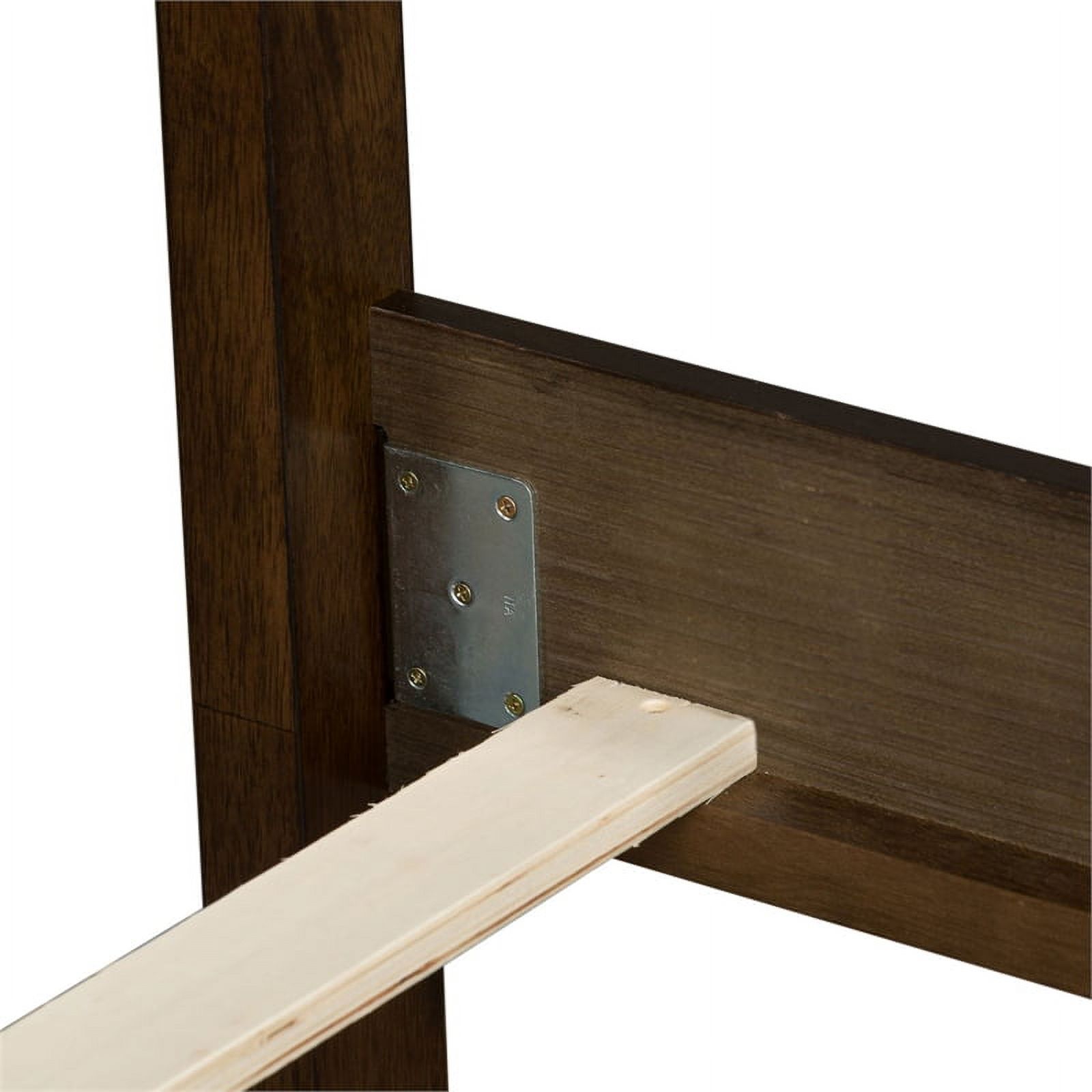 2 Piece Wooden Bedroom Set with Queen Panel Bed and 9 Drawer Dresser