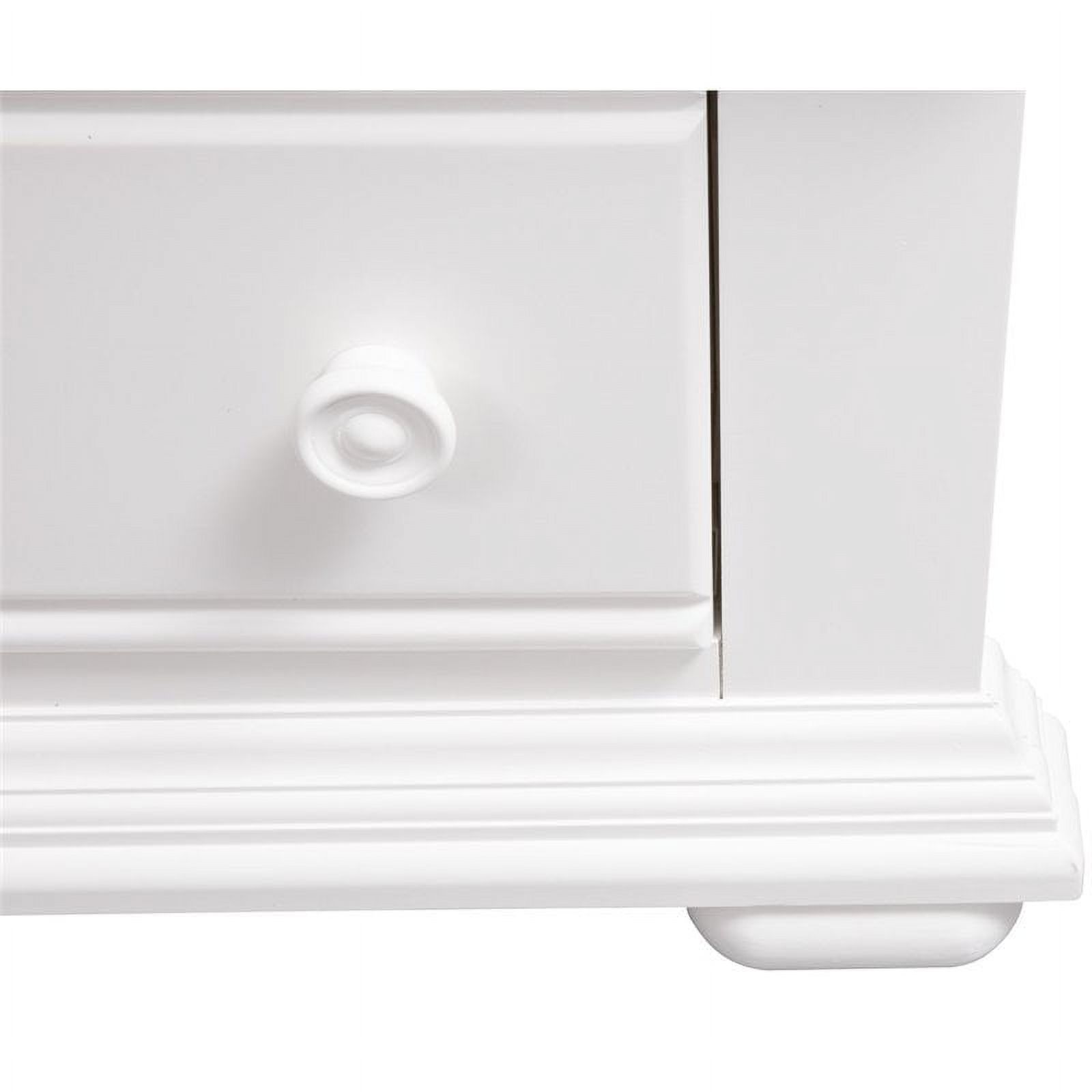 Summer House I White Queen Panel Headboard