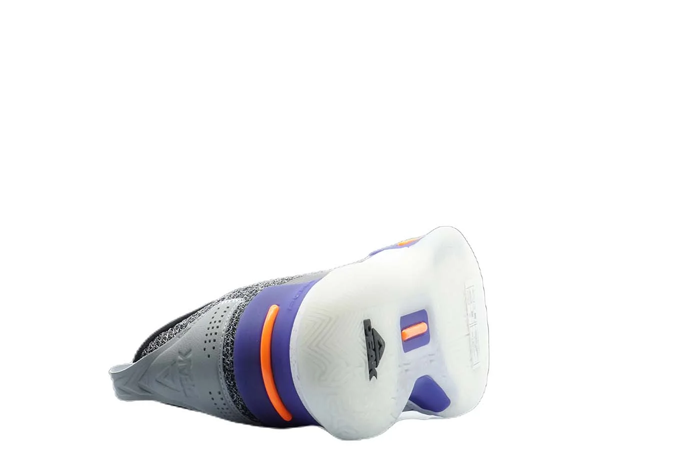 [E94451] Mens Peak Taichi Flash Lou Williams Team White Purple Basketball Shoes - 7