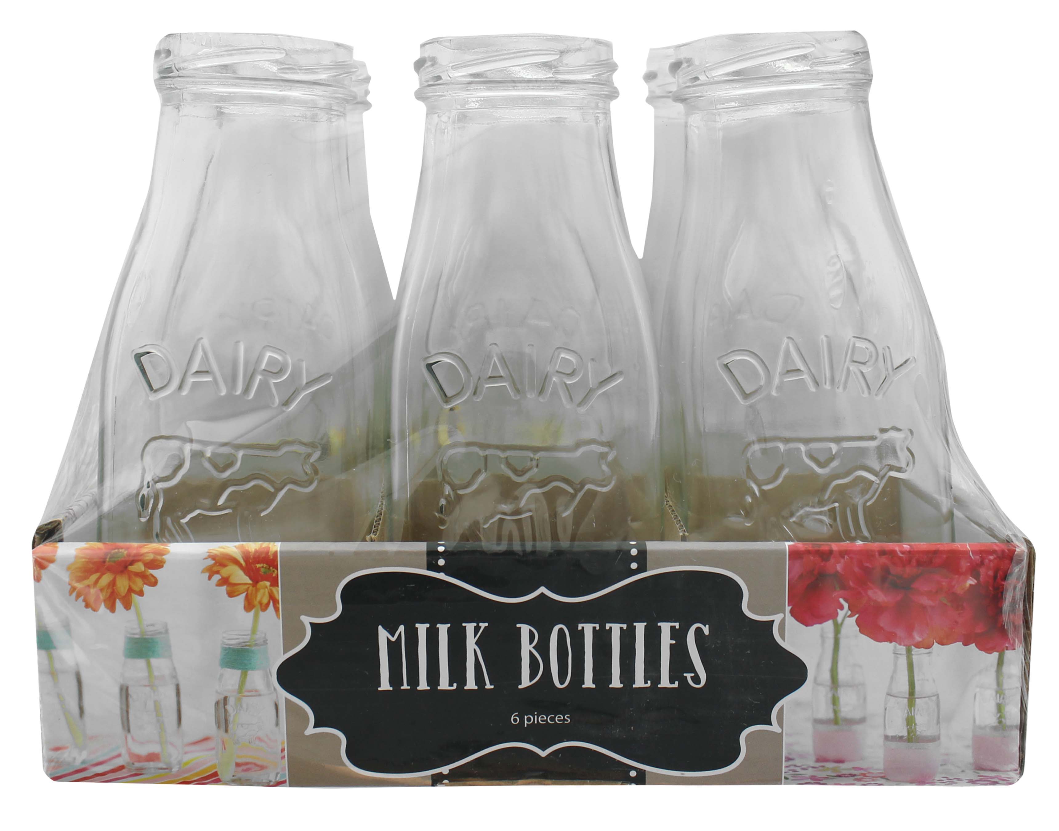 Leisure Arts Milk Glass Bottles 6.25