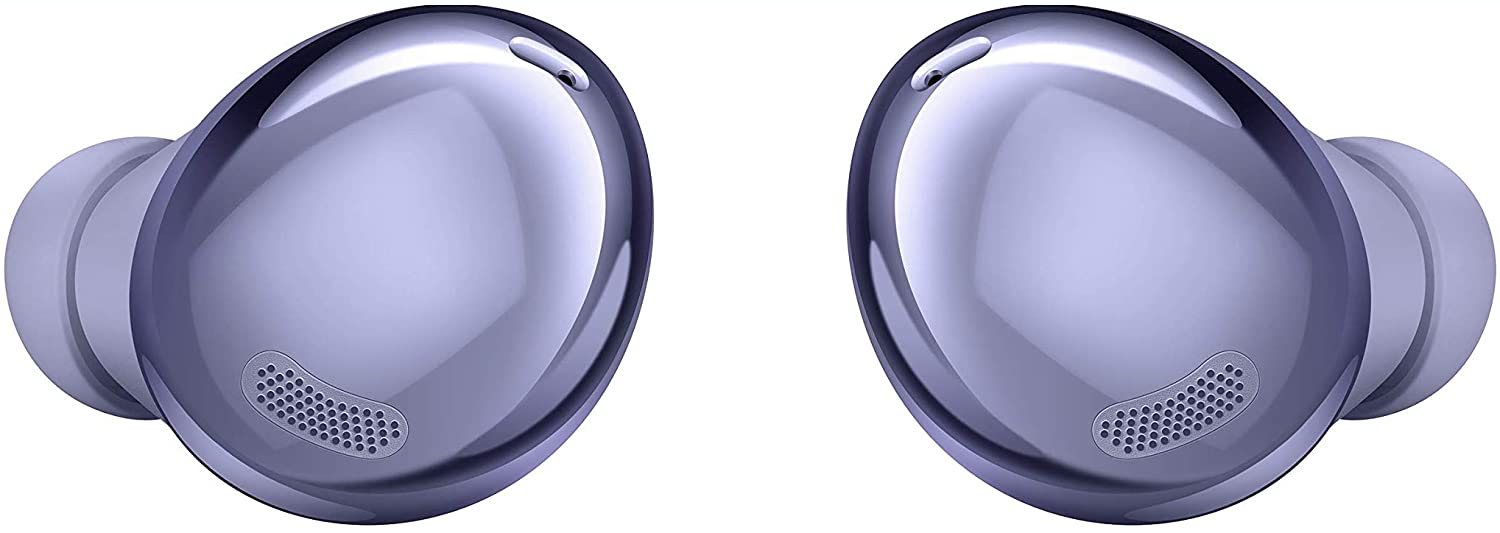 UrbanX Street Buds Pro Bluetooth Earbuds For Oppo Reno3 Pro True Wireless, Noise Cancelling, Charging Case, Quality Sound, Sweat Resistant, Purple (US Version)