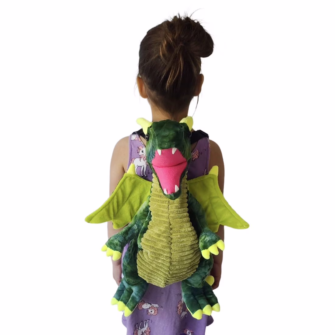 Empire Cove Kids School Mini Backpack Furry Dragon Book Bag Girls Boys Toddler