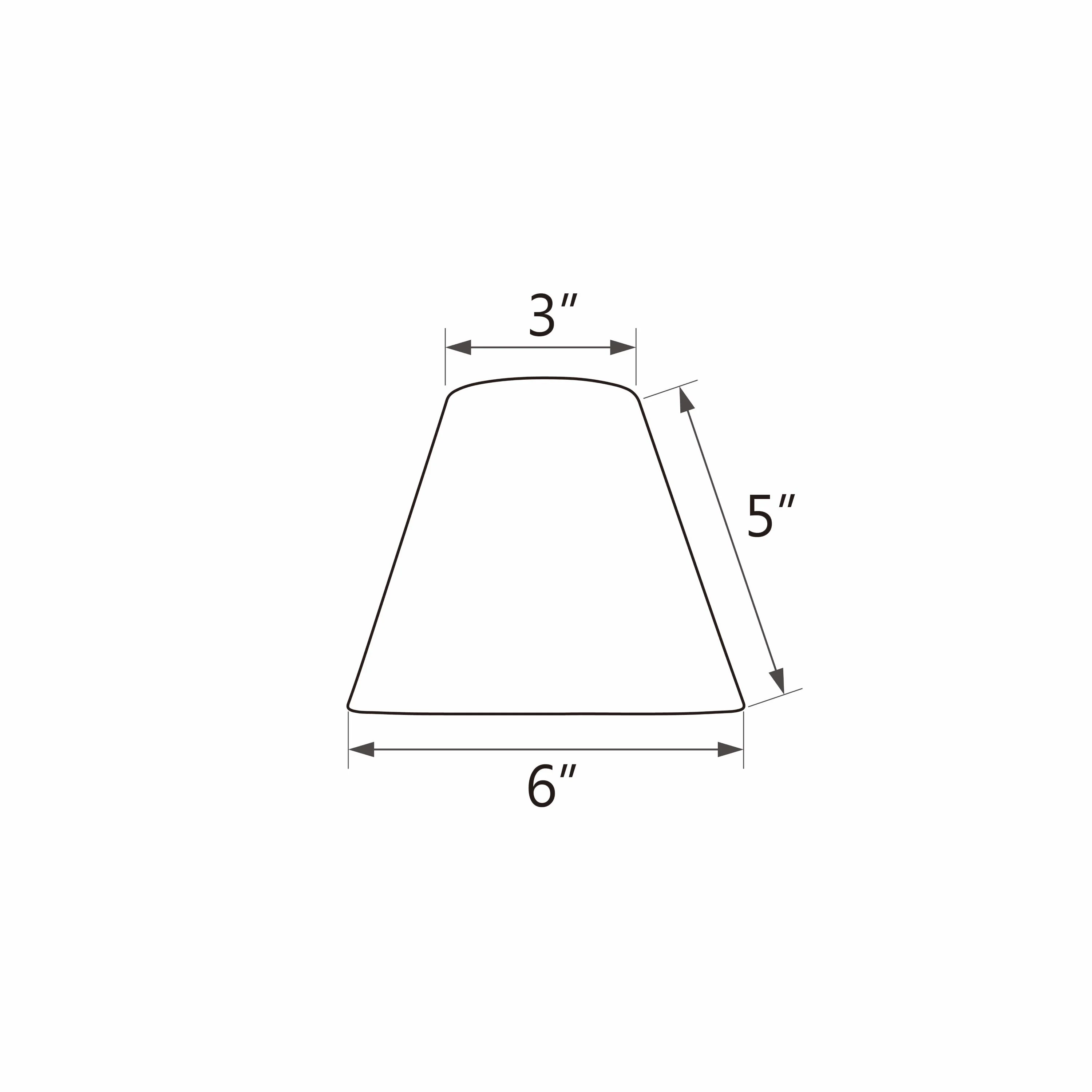 Aspen Creative 32113-5 Small Hardback Empire Shape Chandelier Clip-On Lamp Shade Set (5 Pack), Transitional Design in White, 6