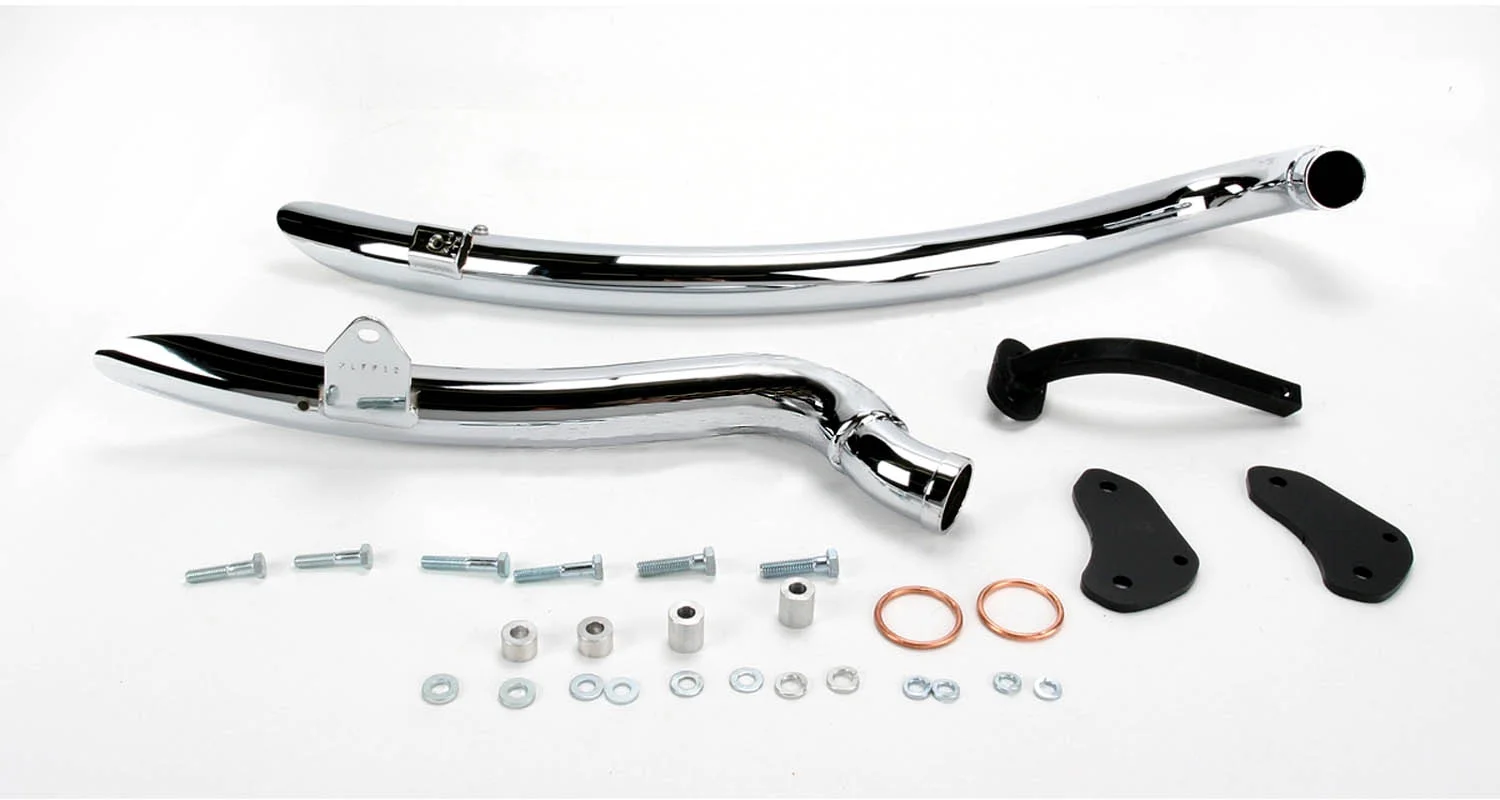 Bassani Radial Sweepers Chrome Exhaust System (XL4-FF12CL)