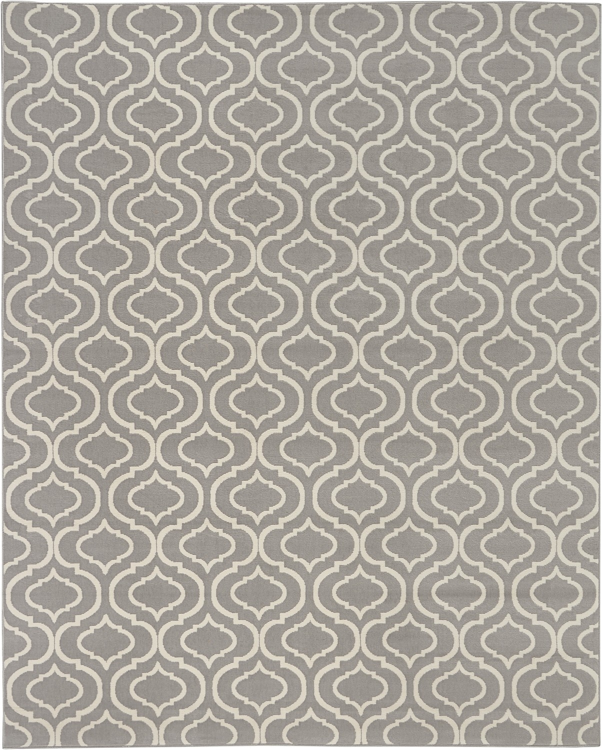 Nourison Jubilant Trellis Grey 7'10