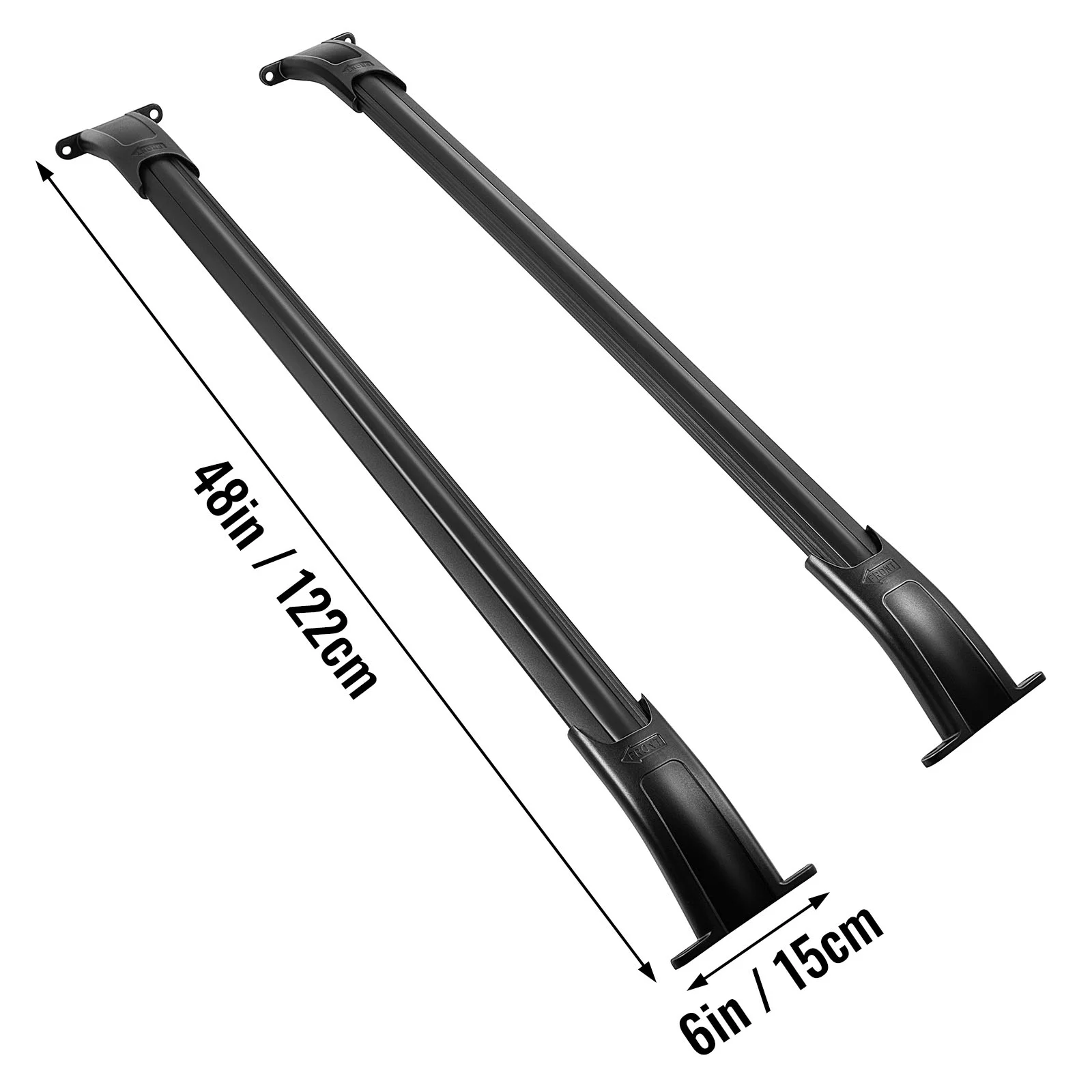 VEVOR Roof Rack Cross Bars Baggage Locking Roof Rail Crossbars Luggage Cargo Ladder Bike Load Roof Cross Bars For 15-18 Chevrolet Tahoe Suburban GMC Yukon & Yukon XL Cadillac Escalade & Escalade ESV