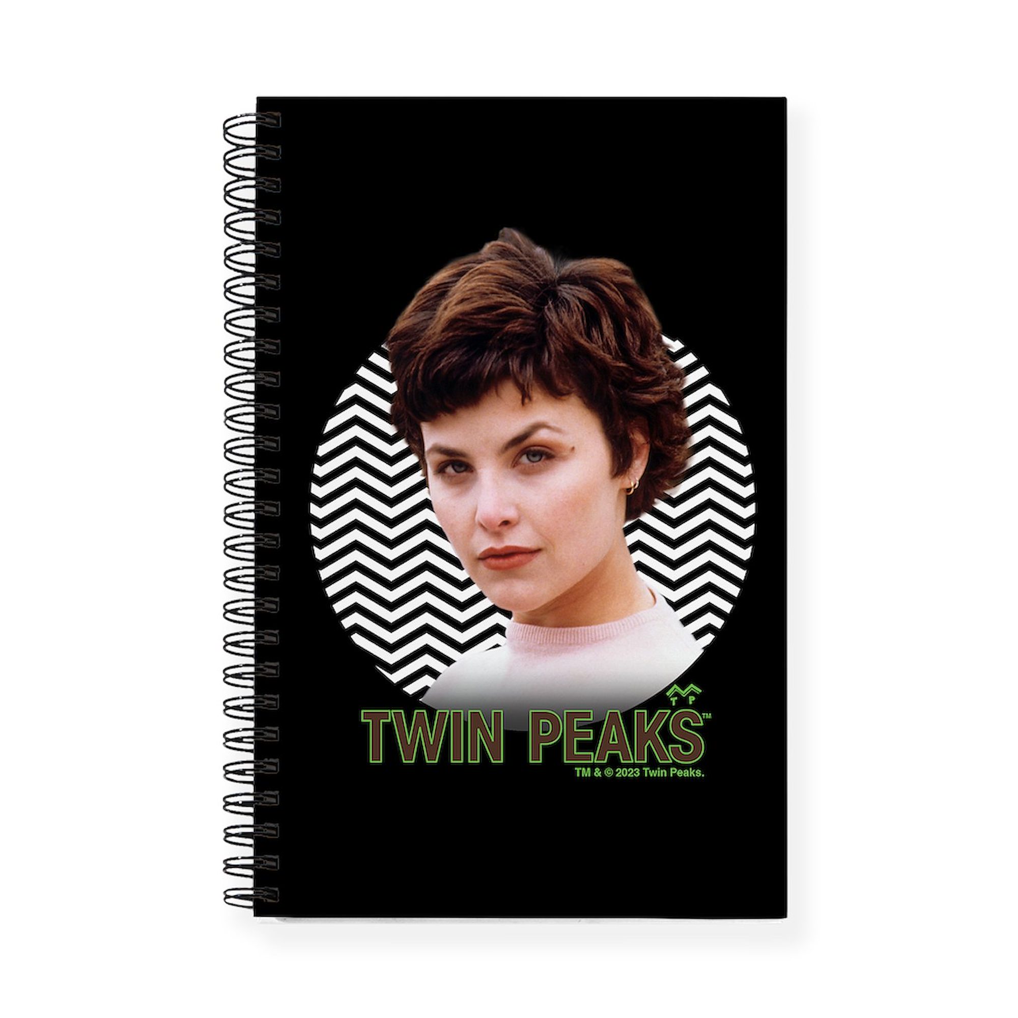 CafePress - Twin Peaks: Audrey Horne - Spiral Bound Journal Notebook, Personal Diary Lined
