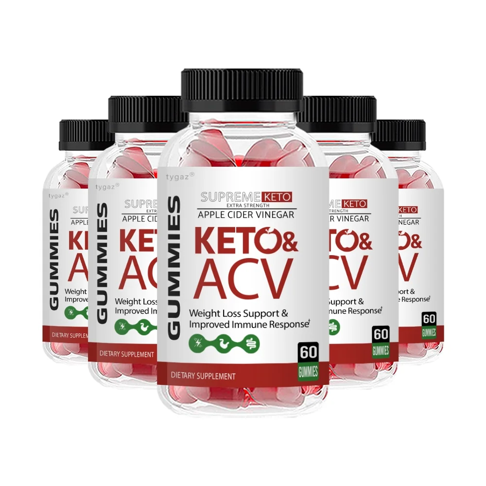 (5 pack) Supreme Keto - Supreme Keto ACV Gummies
