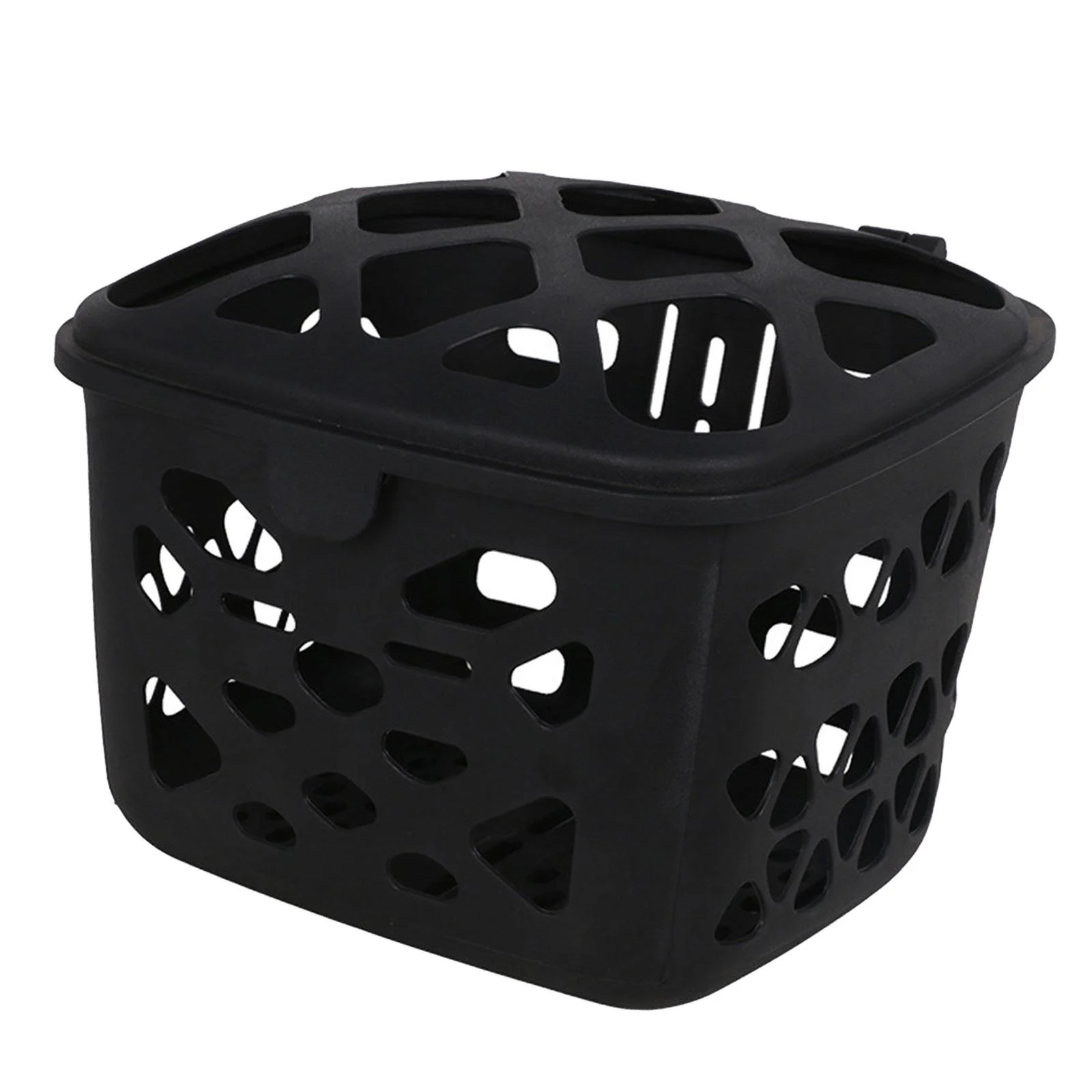 Bikes Basket Front Shopping Bag Sturdy with Lids Cycling Cargo Rack