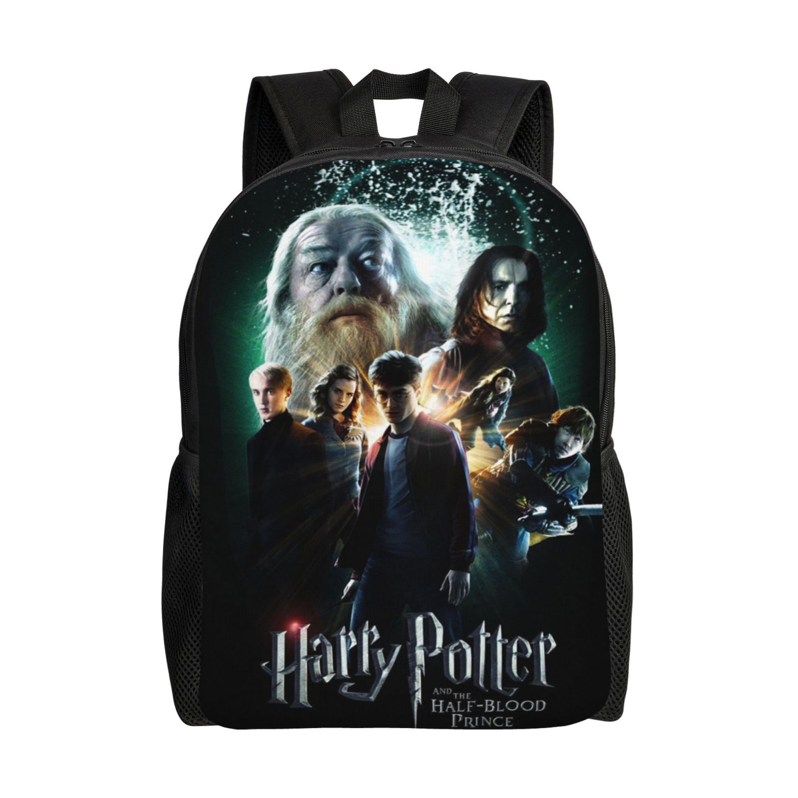 Harry Potter Half-Blood Prince Backpack Lightweight Unisex Basic Daypack Bookbag Laptop Satchel Rucksack For Travel School Office Daily
