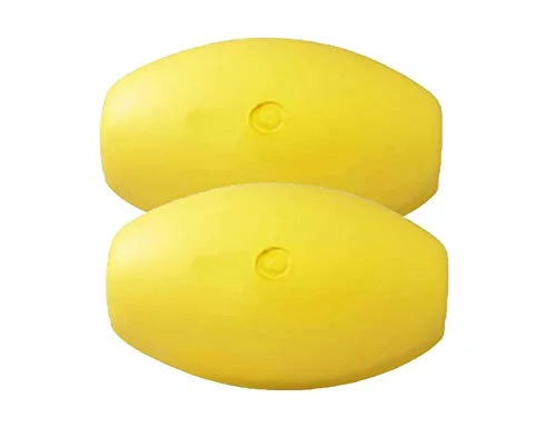 Deep Water Float (Pack Of 2), Yellow, 6X3Inch