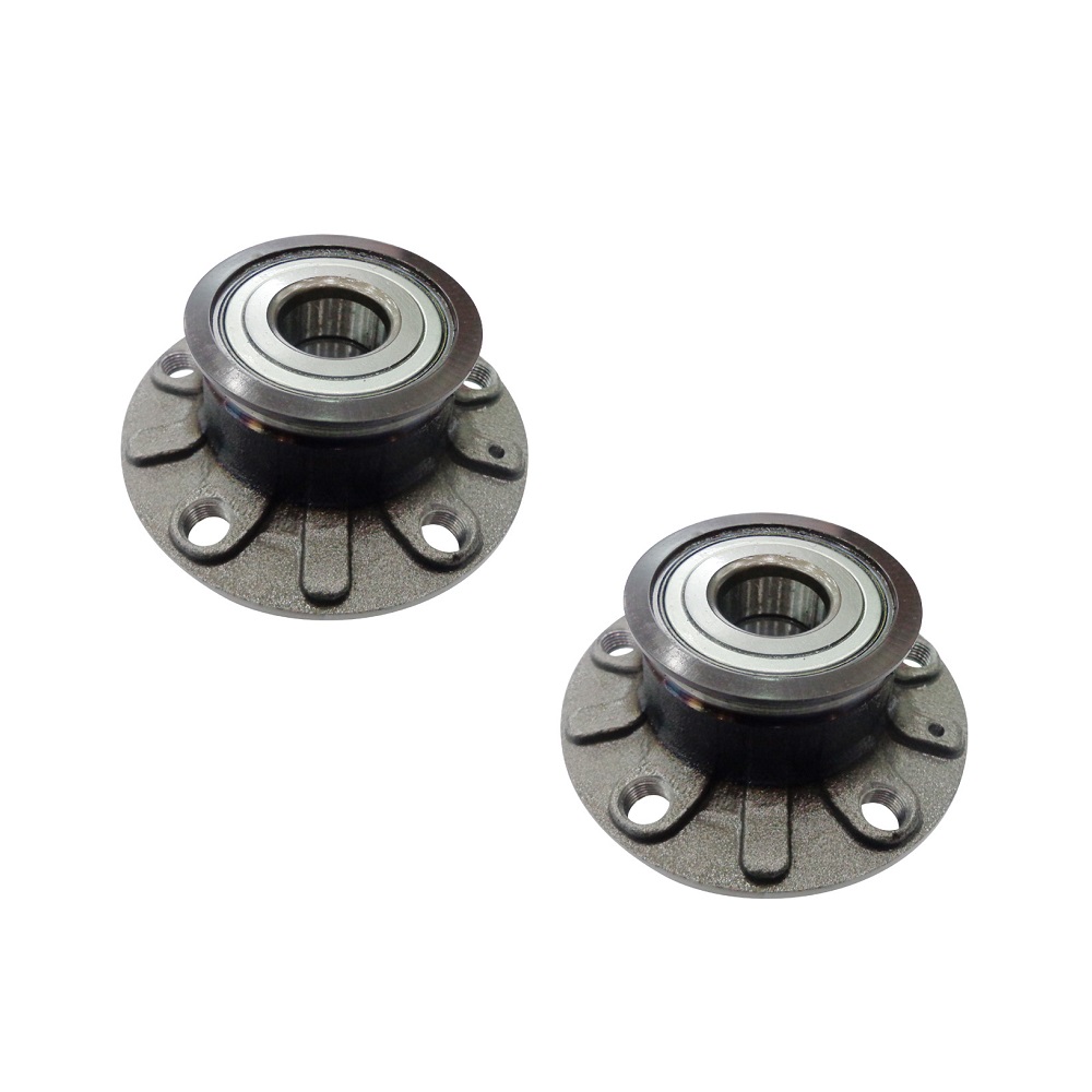 Teledu Pair Rear Wheel Hub Assembly For 2006-2019 A3 VW Beetle GTI Golf Rabbit FWD