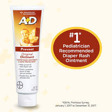 A + D Original Diaper Rash Ointment, 4 Ounce