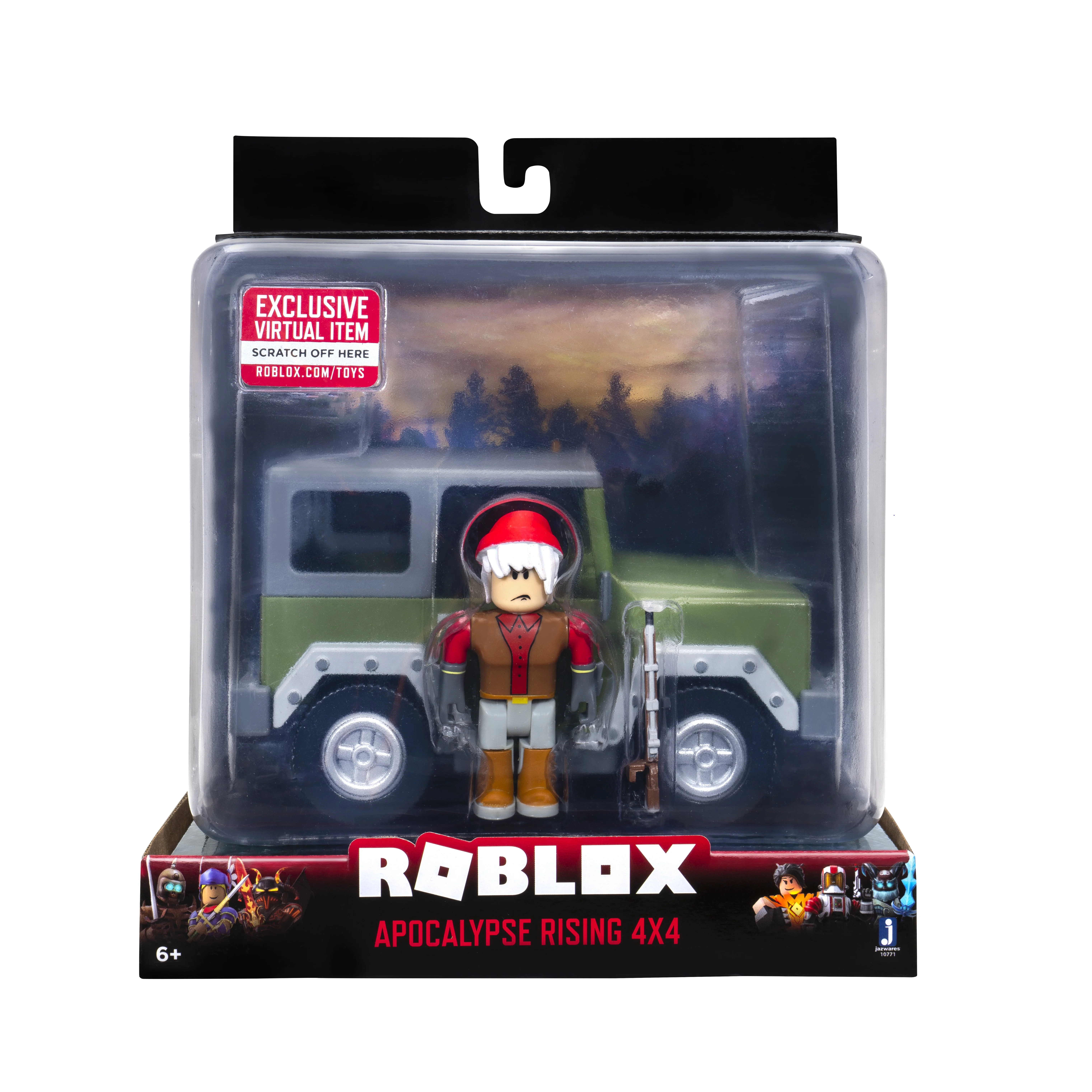 Roblox Action Collection - Apocalypse Rising Truck Play Vehicle [Includes Exclusive Virtual Item]