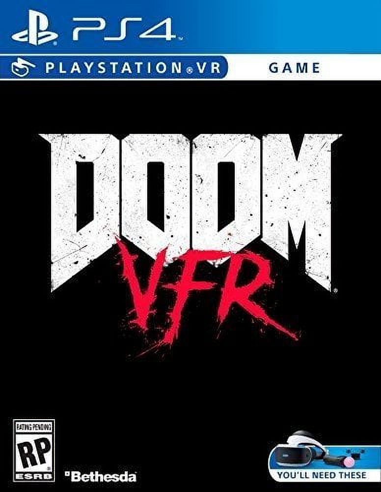 PlayStation VR FPS Classic Bundle (5 Items): PlayStation VR  Gran Turismo Bundle, PSVR Doom VFR Game, PSVR Bravo Team Game, PSVR Farpoint Game and PSVR Aim Controller