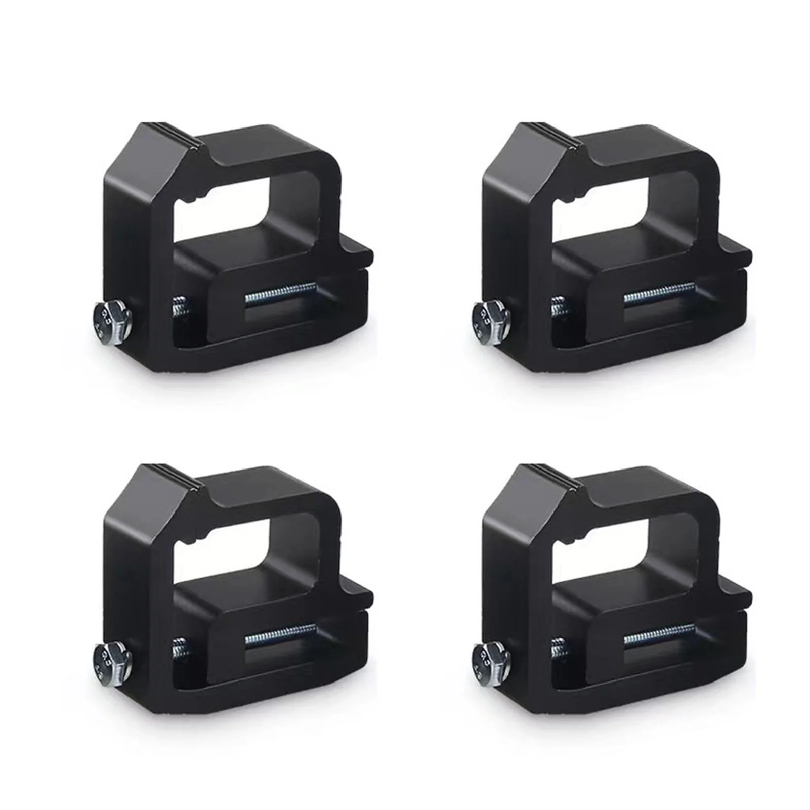 Apexeon Truck Mounting Clamps, Securely Fasten Your Camper Shell, 4pcs Mounting Clip