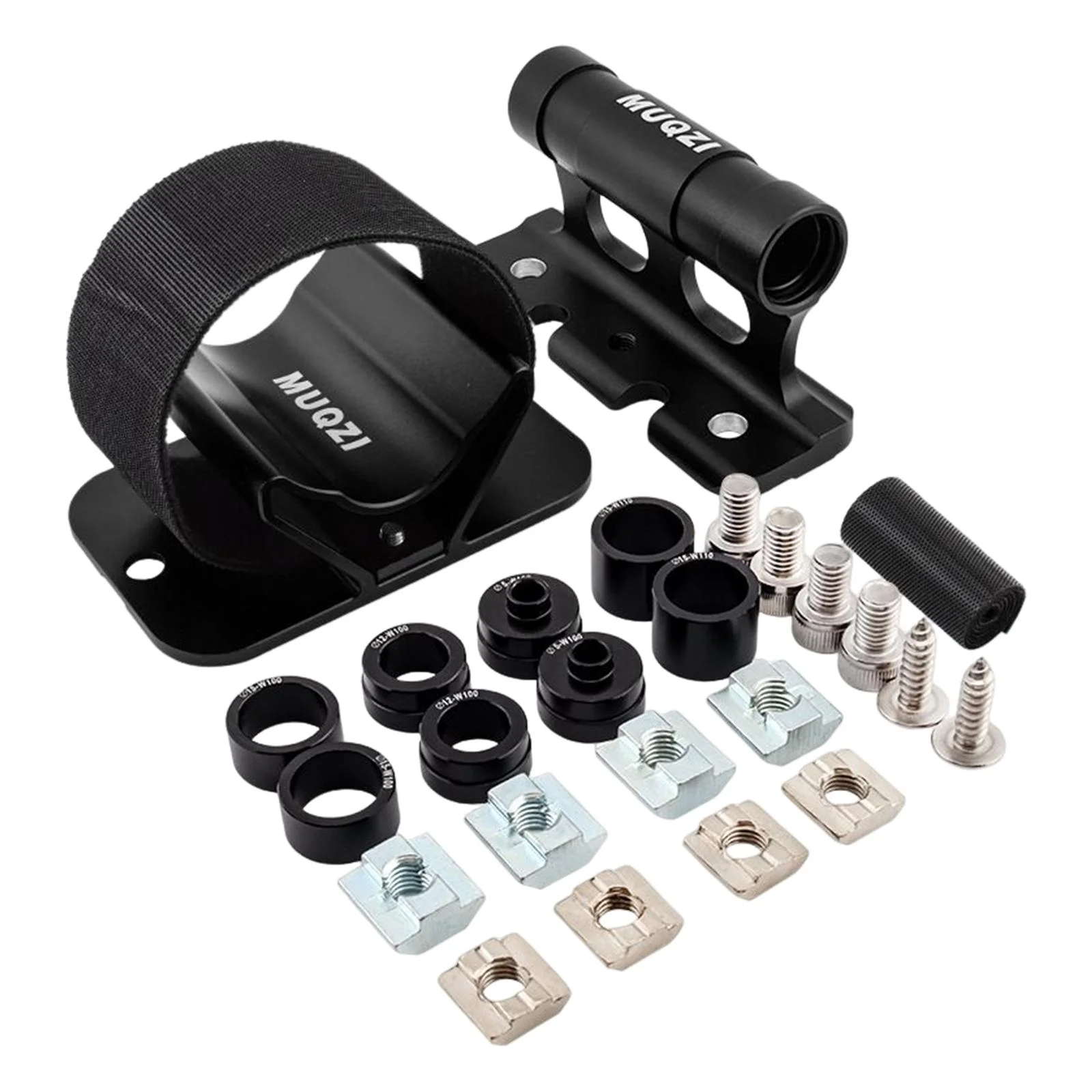 Bike Fork Mount Holder Fork Installation Mount Front Fork Fixed Clip Black