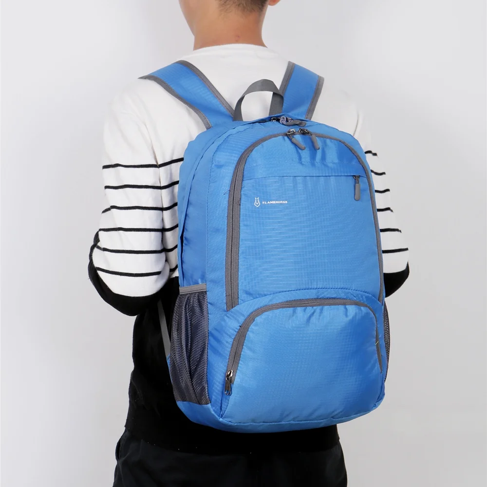 FLAMEHORSE Lightweight Foldable Men Women Waterproof Packable Travel Hiking Daypack