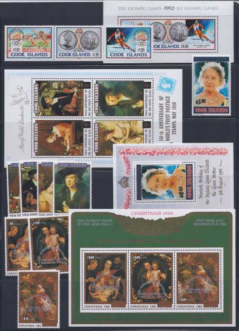 Cook Islands - NH Set Collection - 32 Different Sets