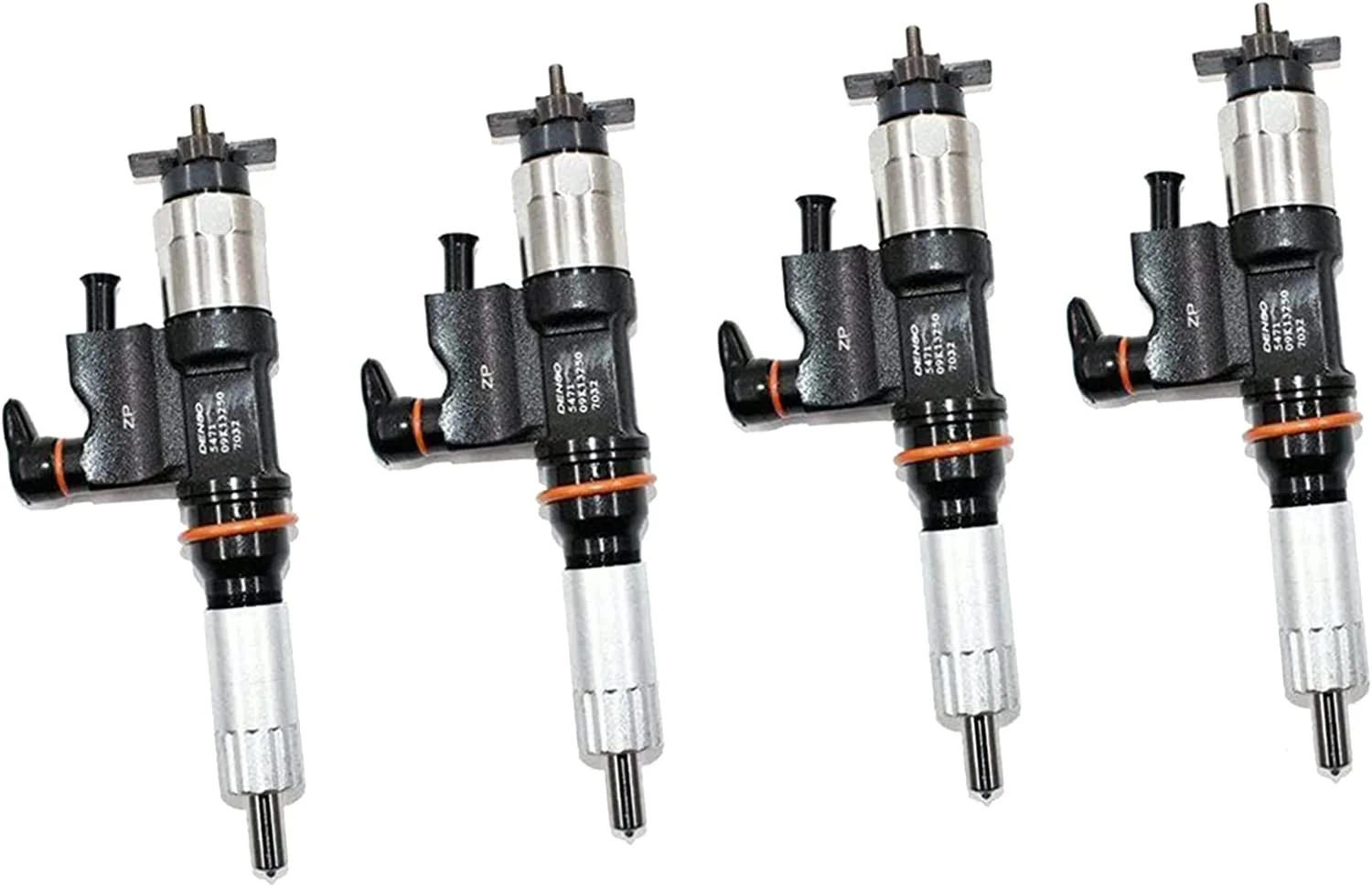 4pcs New Common Rail Injector 095000-5471 Compatible with Isuzu NPR NPR-HD 4HK1 6HK1 Diesel 2001-2007