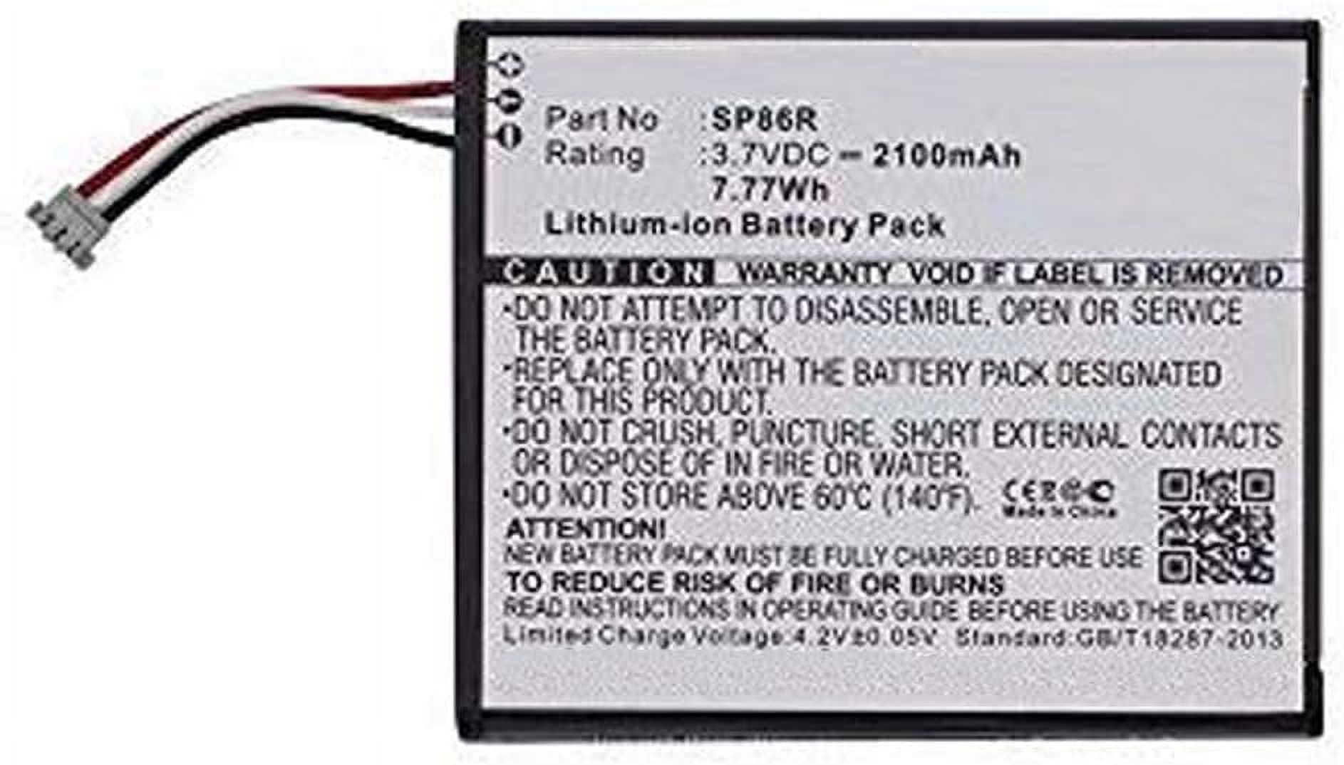 2100mAh SP86R y Replacement Compatible with Sony Playstation PS Vita PSV Slim PSV 2000, PCH-2000,