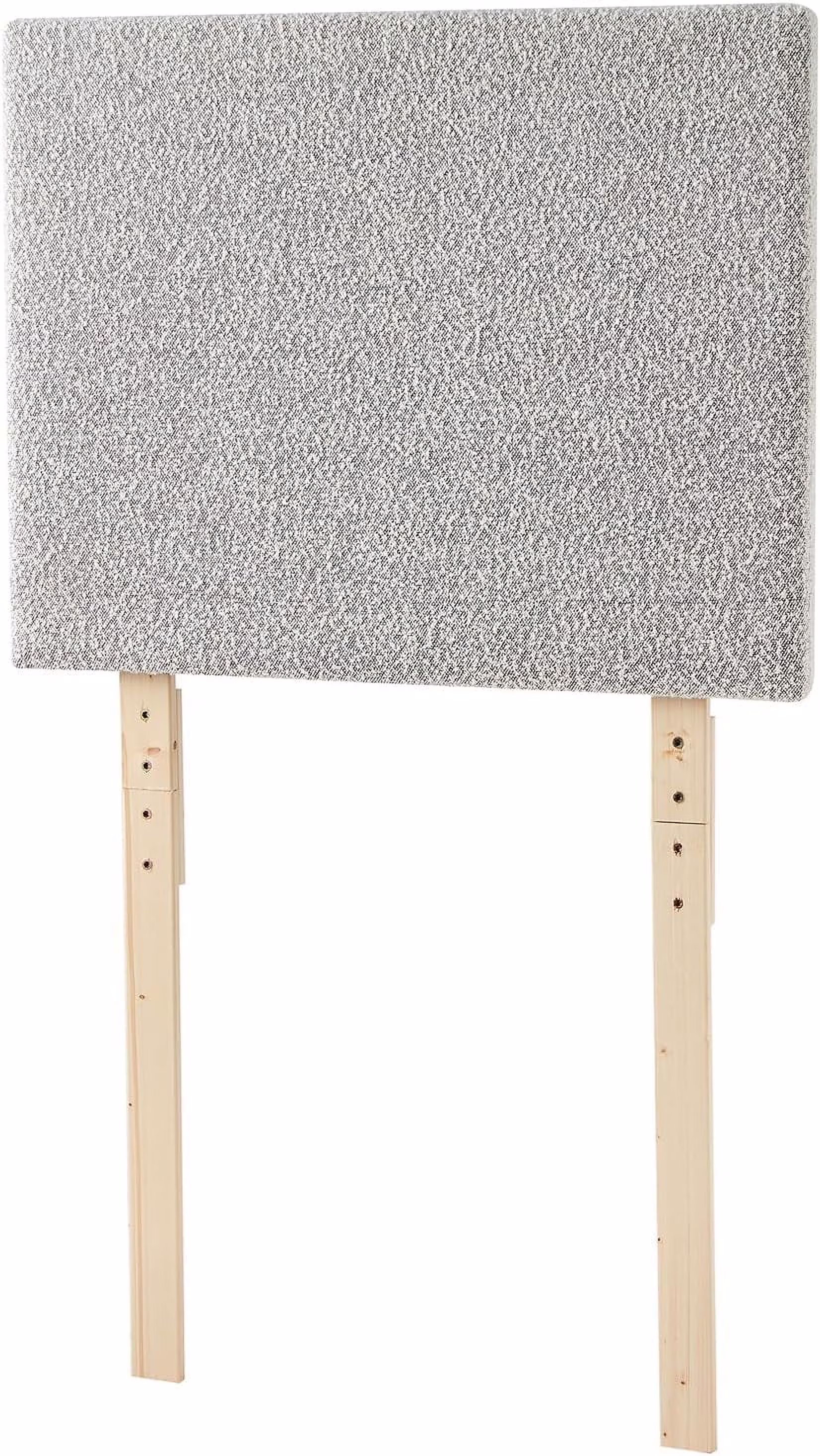 Villa Classic - College Headboard With Legs - Boucle Gray + Cream
