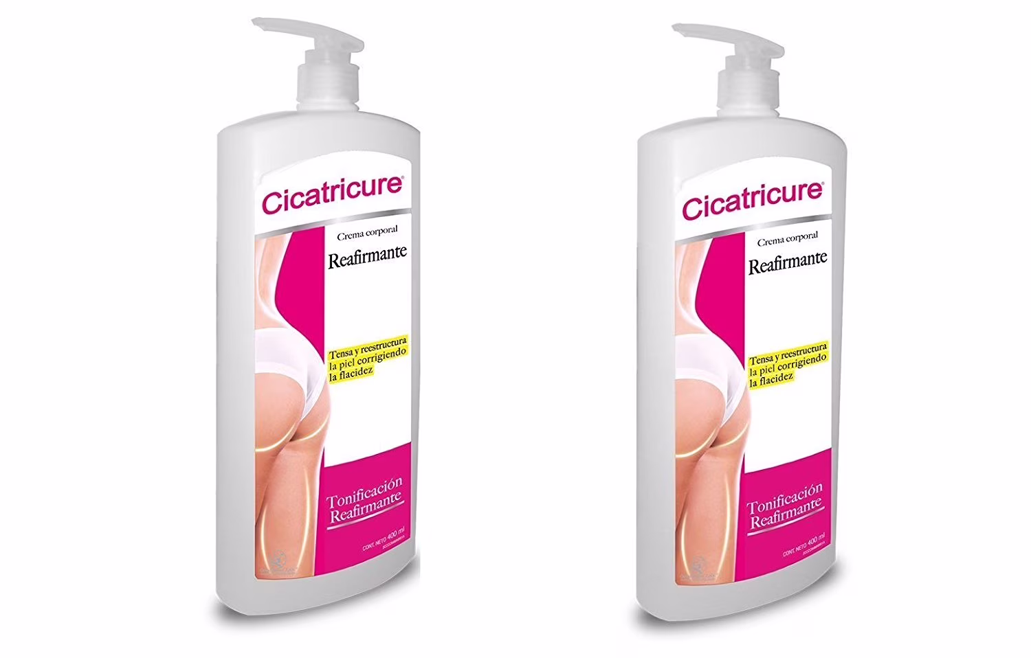 Cicatricure Reafirmante Crema Corporal/Firming EffectBody Cream CICATRICURE 400ml each 2 PACK!!