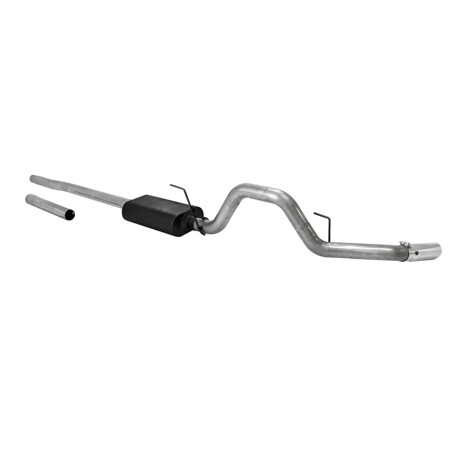Flowmaster 817403 Cat-back System 409S - Single Side Exit - Force II - Mild Sound Fits select: 2004 ,2005-2008 FORD F150