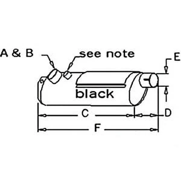 RAParts AMA147065 Muffler