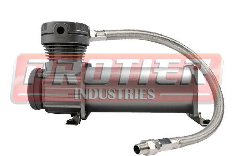 New - Towing 1/3HP DC2500 Series Air Compressor - 220psi with Steel Leaderhose!!