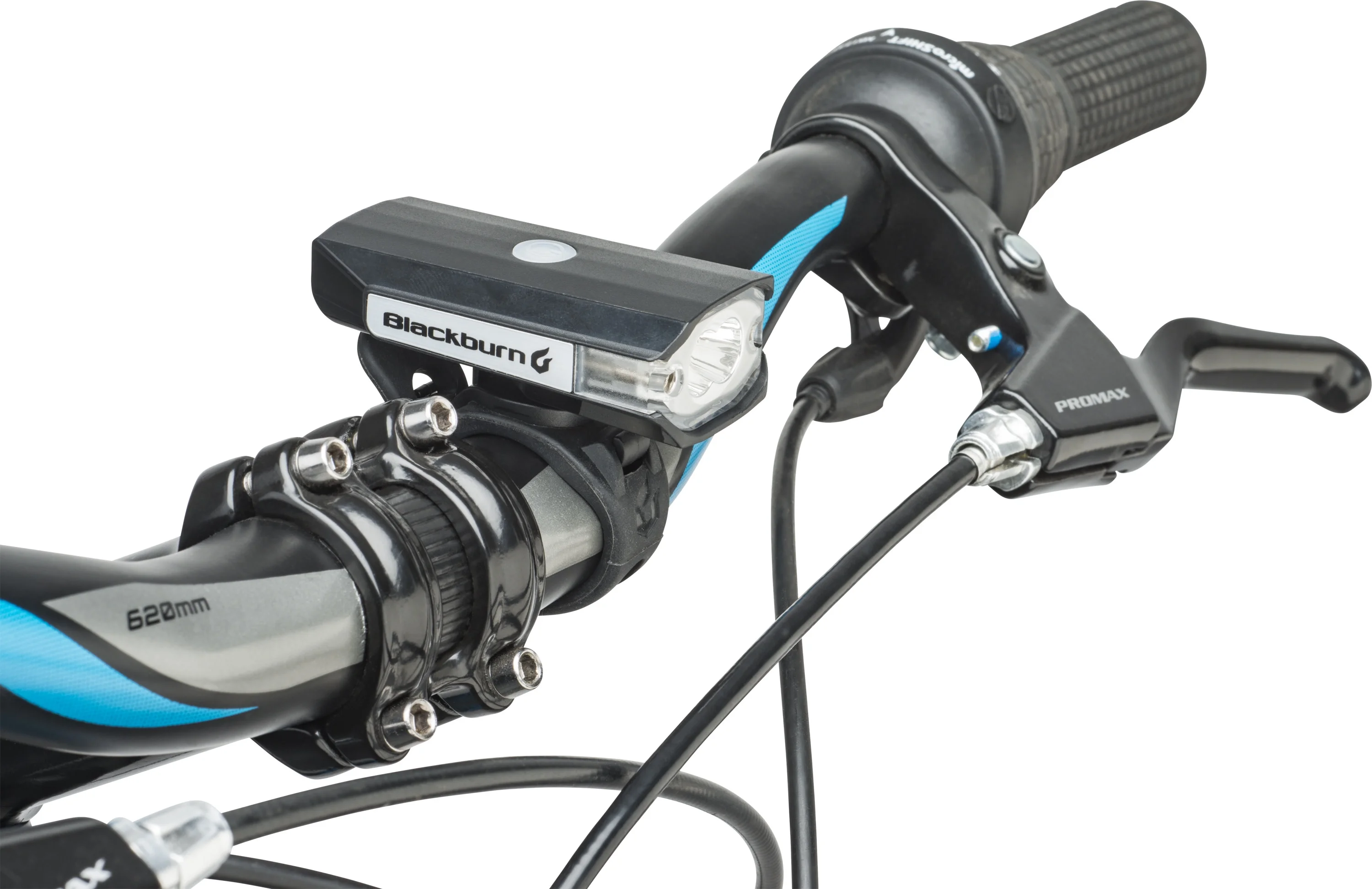 (2 pack) Blackburn 125 Lumen Premium Bike Light Set with Front Headlight and Rear Taillight