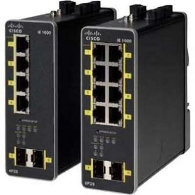 Cisco Industrial Ethernet 1000 Series - Switch - managed - 8 x 10/100/1000 (PoE+) + 2 x 1000Base-X SFP (uplink) - DIN rail mountable - PoE+ - DC power