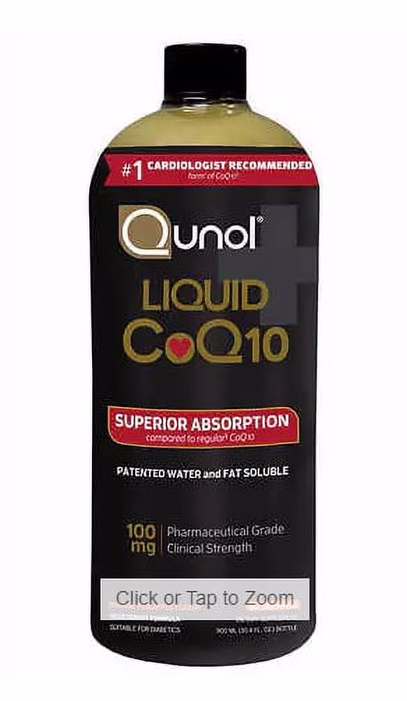 Qunol Liquid CoQ10 100 mg., 30.4 Ounces