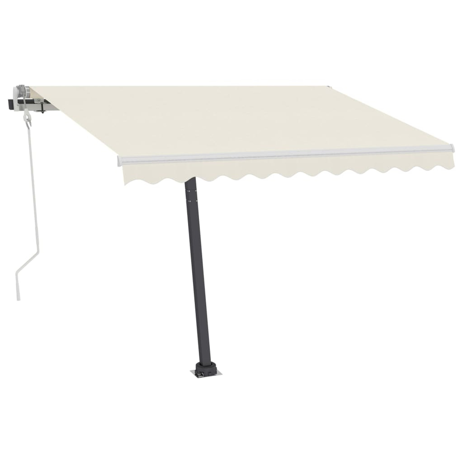 Suzicca Freestanding Manual Retractable Awning 118.1
