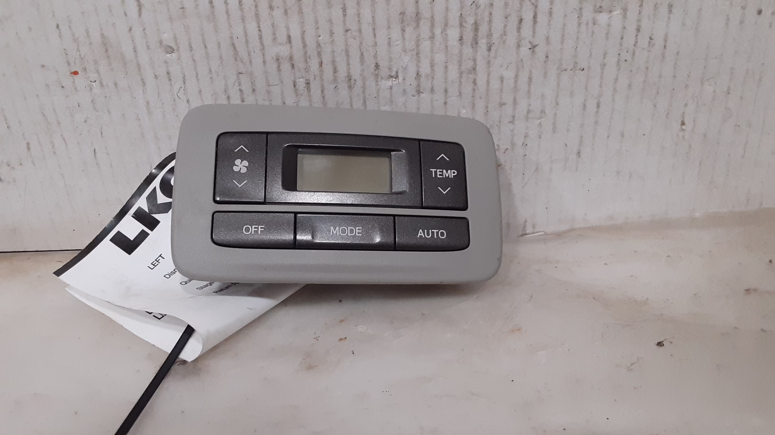 Pre-Owned 11-14 Toyota Sienna Rear AC Heater Auto Temperature Control OEM (Good)