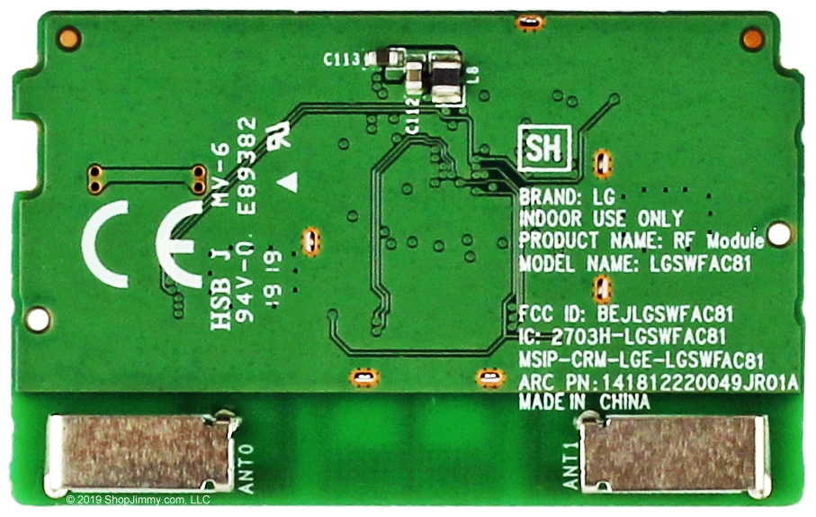LG EAT64113202 Wi-Fi Wifi Wireless WLAN  Module