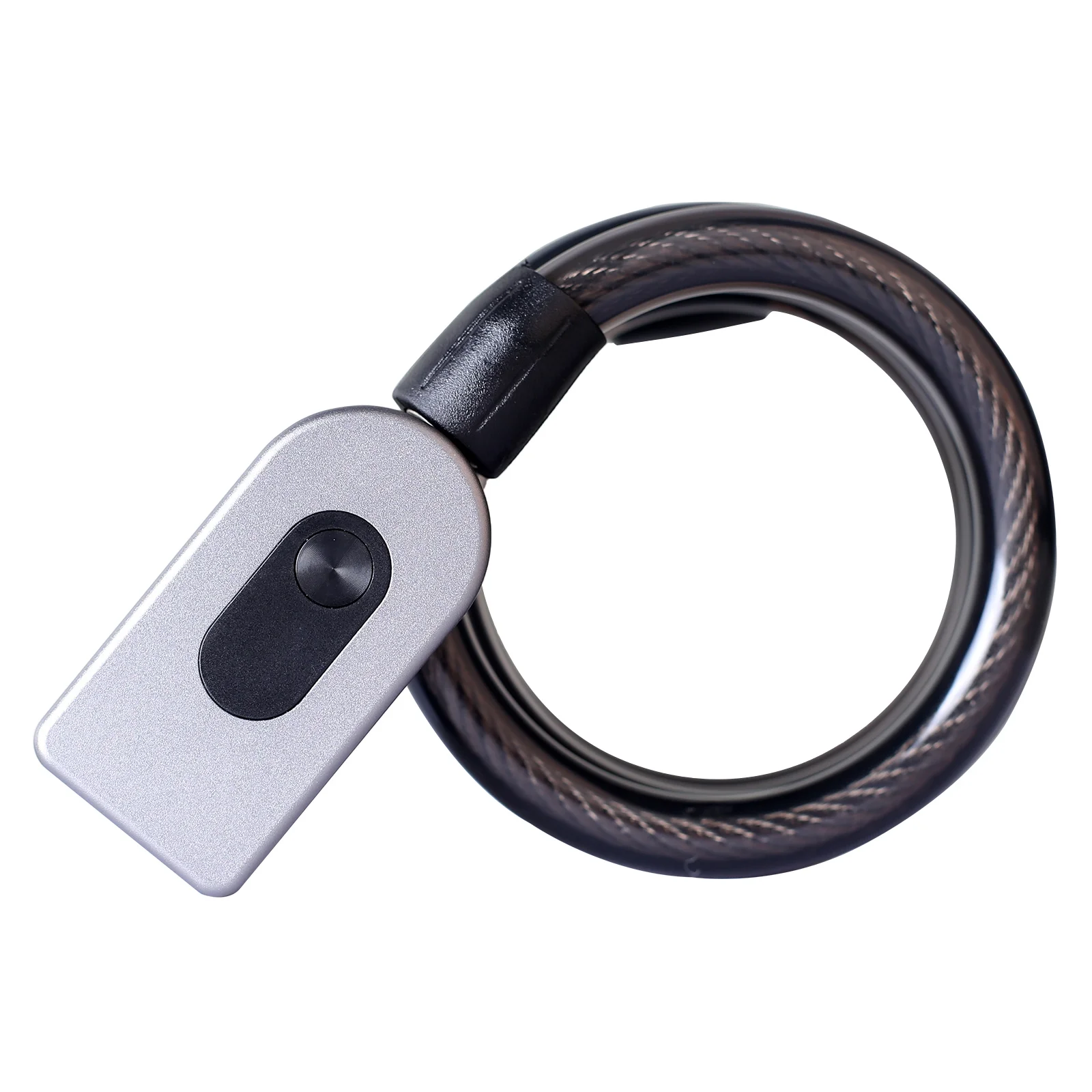 Lixada Keyless Bike Lock Anti-theft Cable Combination BT Connection Phone APP Control IP66 Waterproof Built-in Battery for Motorcycles Doors