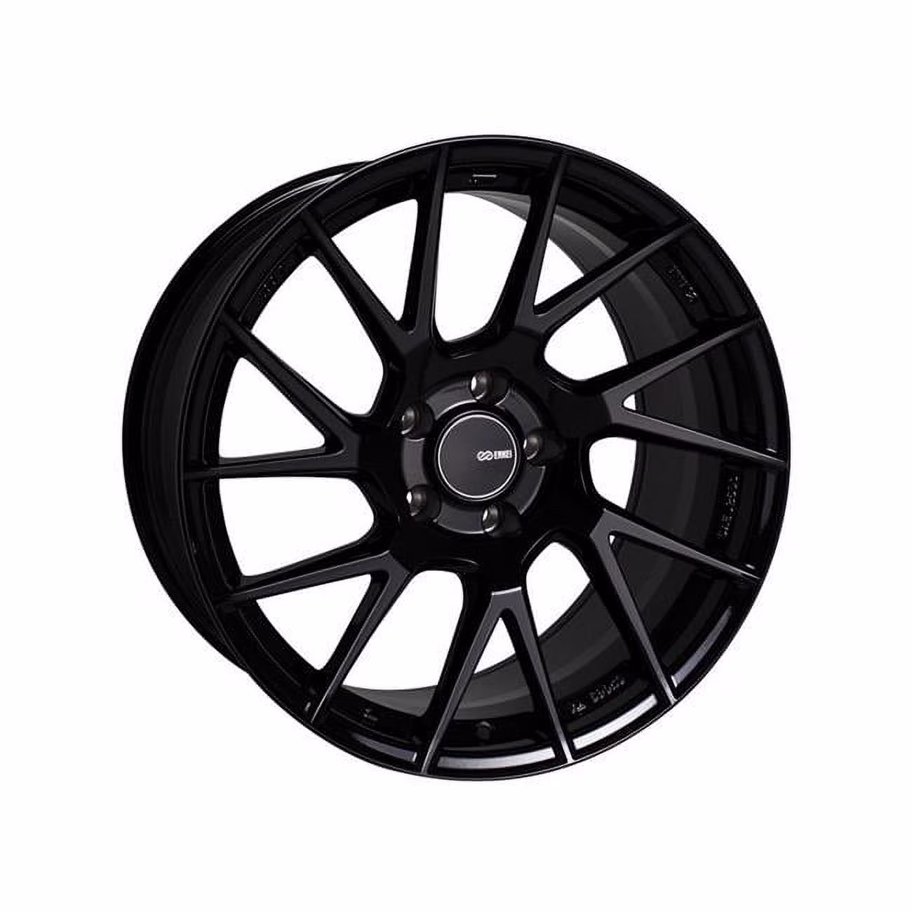 18 x 9.5 & 5x114.3 Bolt Pattern 38 mm Offset 72.6 mm Bore TM7 Gloss Black Wheel