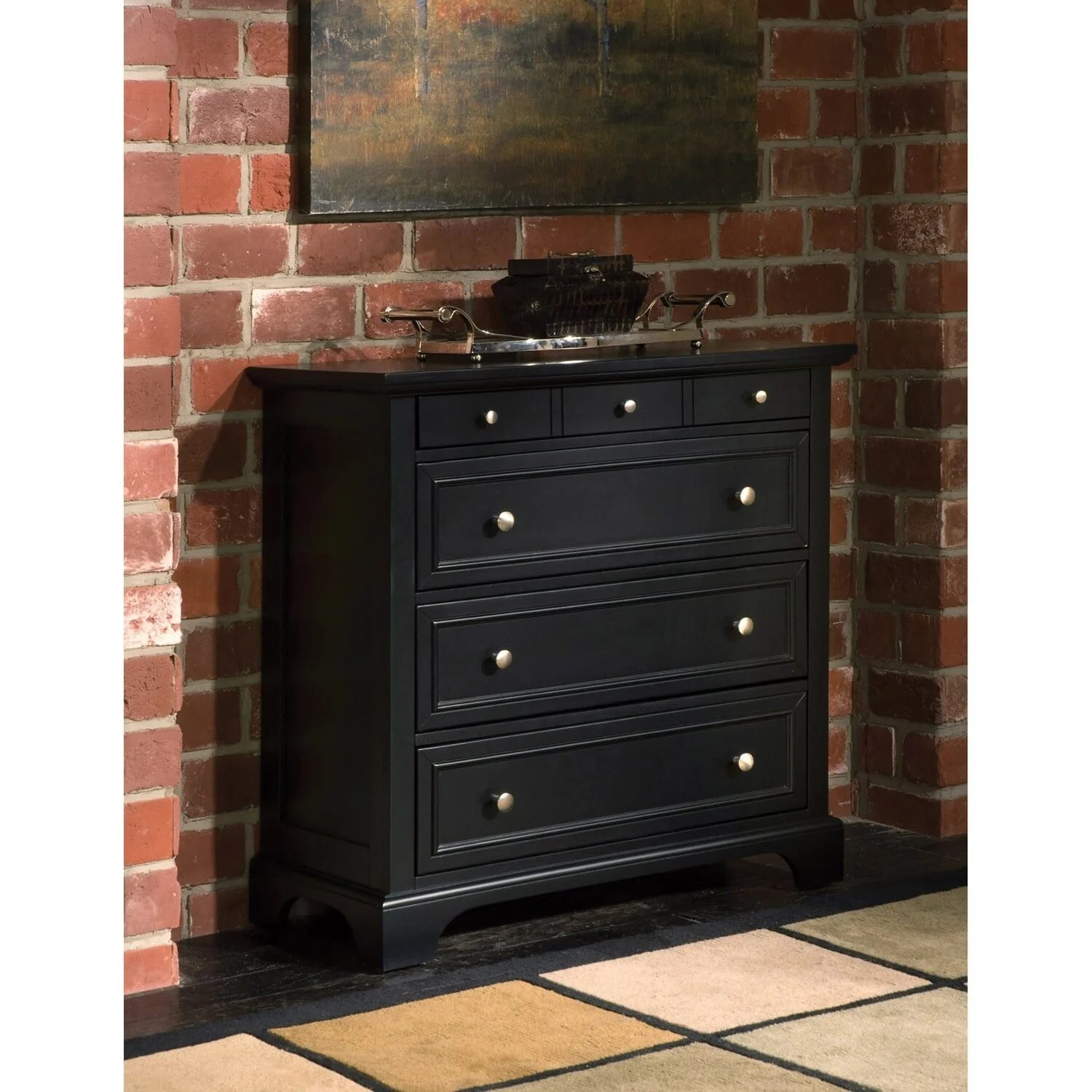 Copper Grove Bedford Chest in Black by